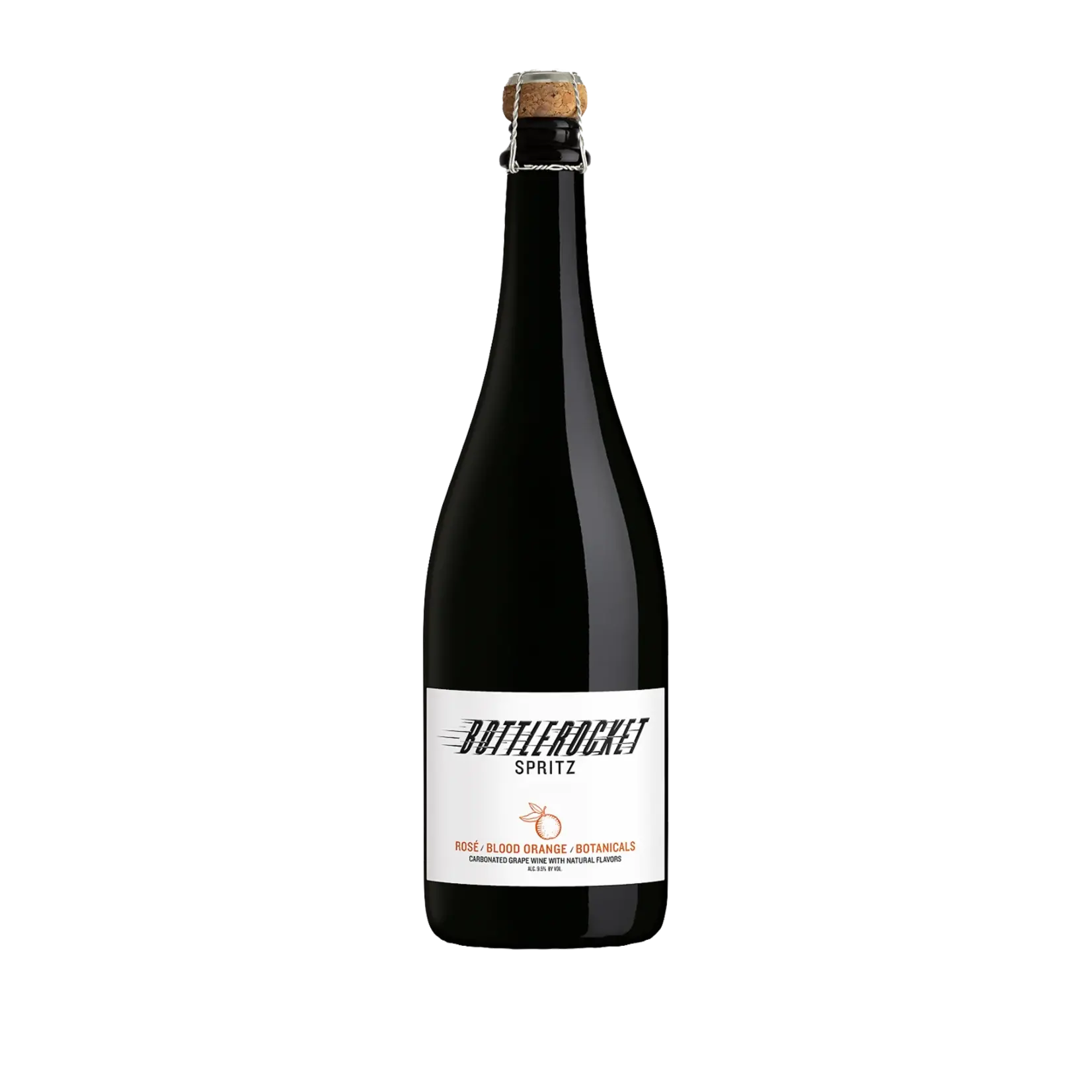 Bottlerocket Spritz Rose Blood Orange Botanicals Sparkling with Natural Flavors