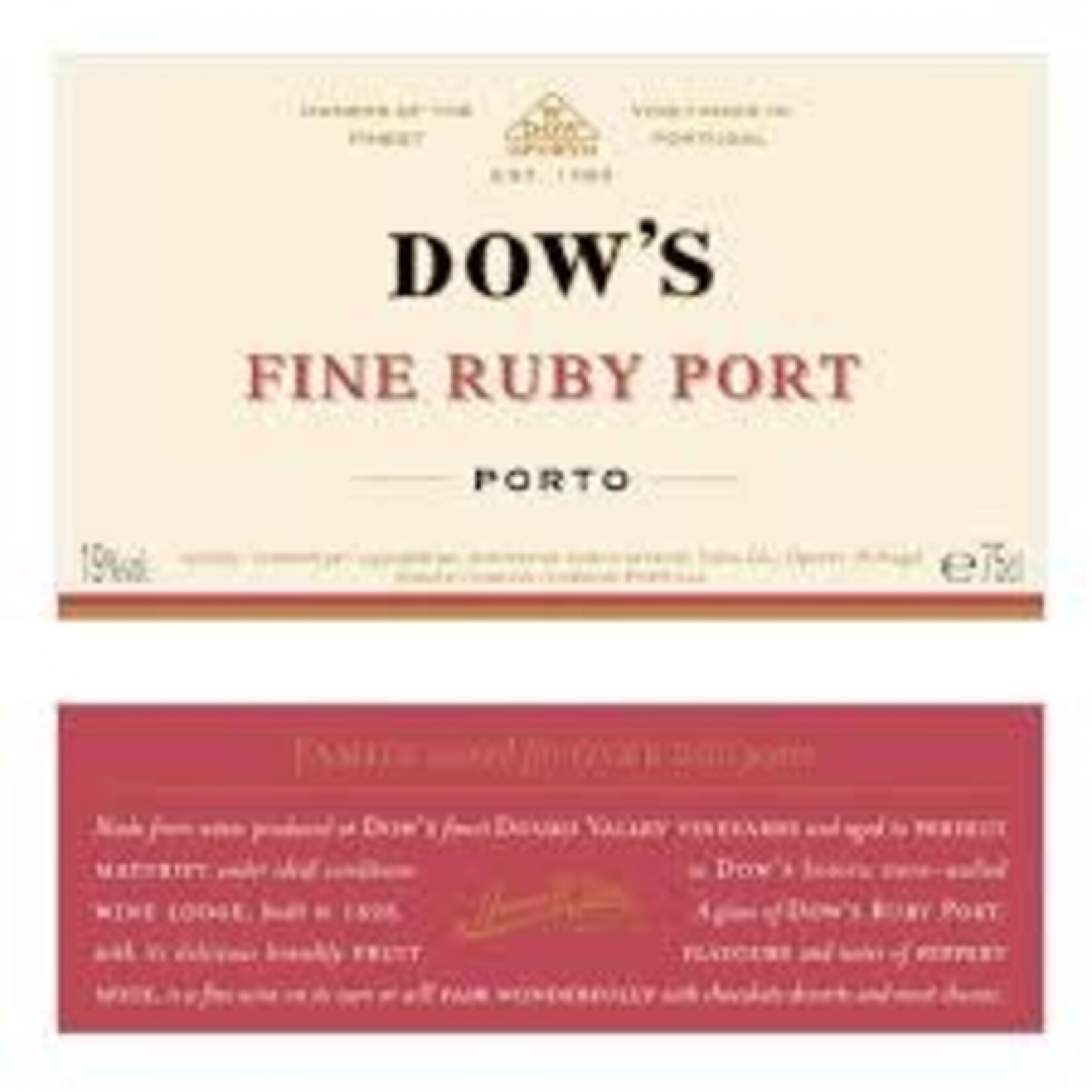 Dow's Fine Ruby Porto