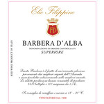 Elio Filippino Barbera D'Alba Superiore 2020 Piedmont Italy