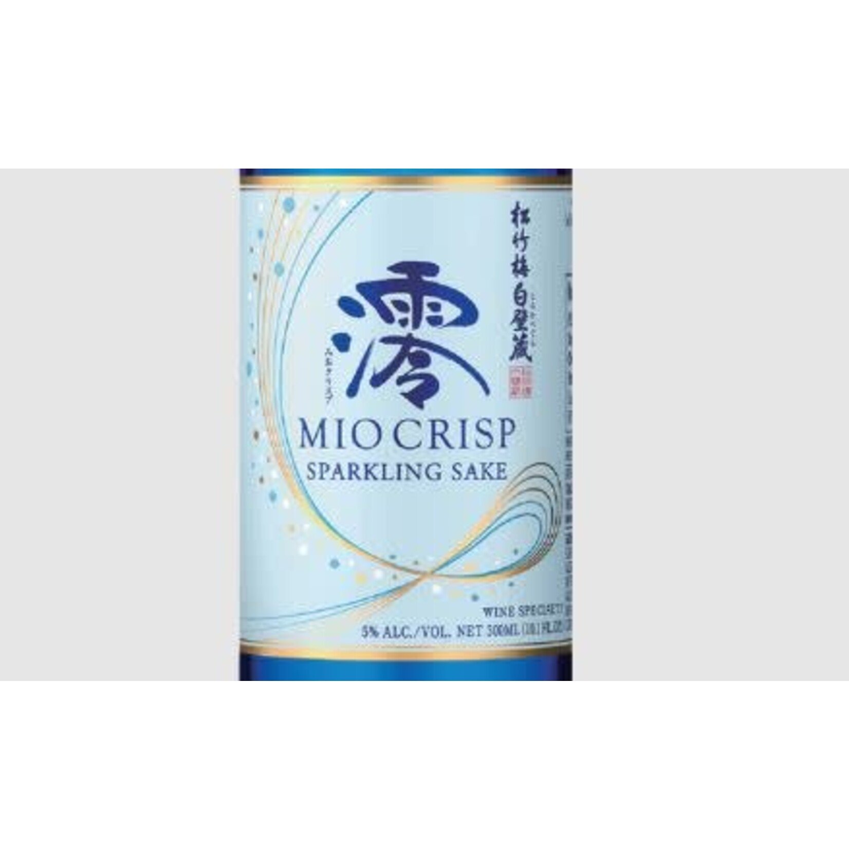 Sho Chiku Bai Sho Chiku Bai Mio CRISP Sparkling Sake 300 ML TAK