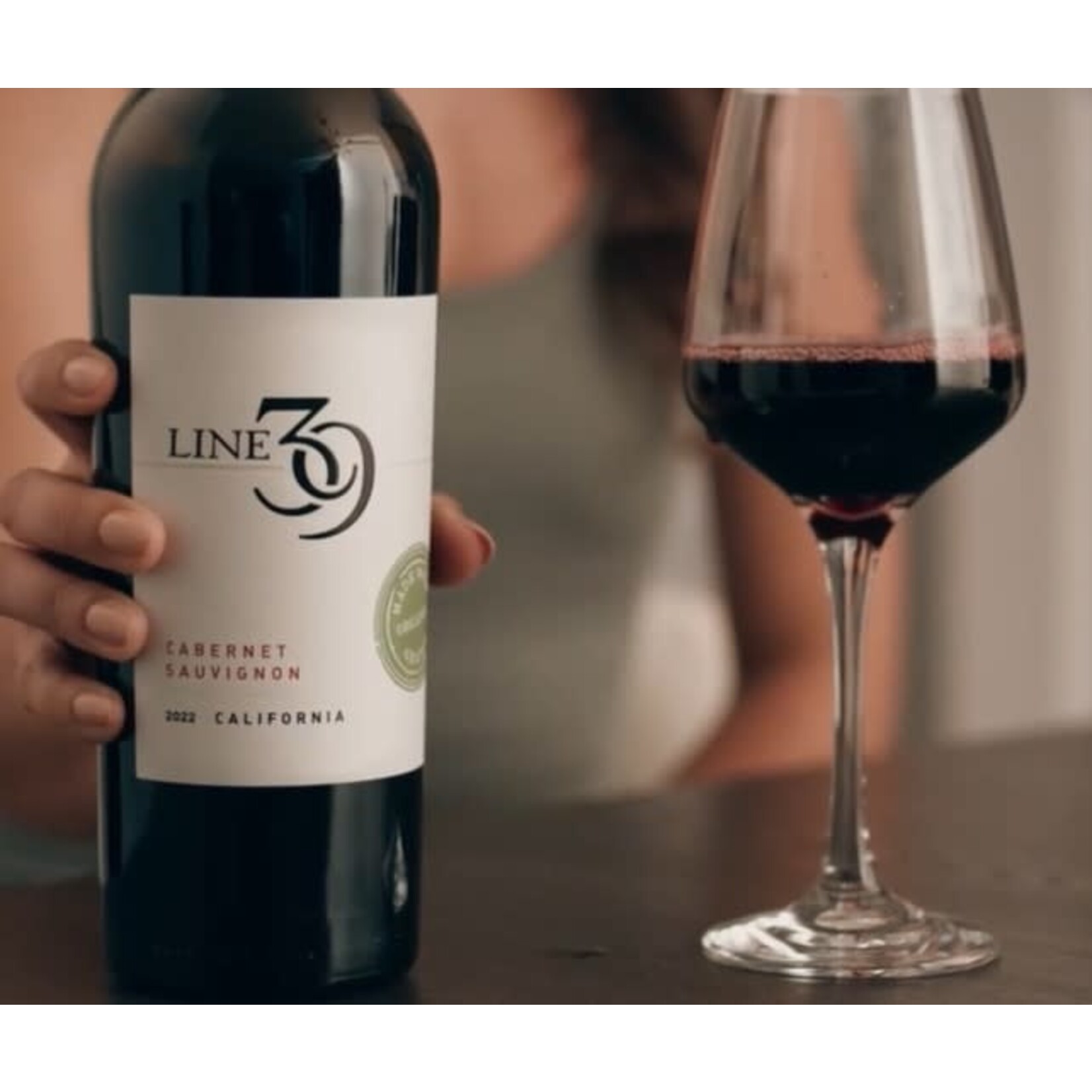Line 39 Cabernet Sauvignon Made with Organic Grapes 2022 California