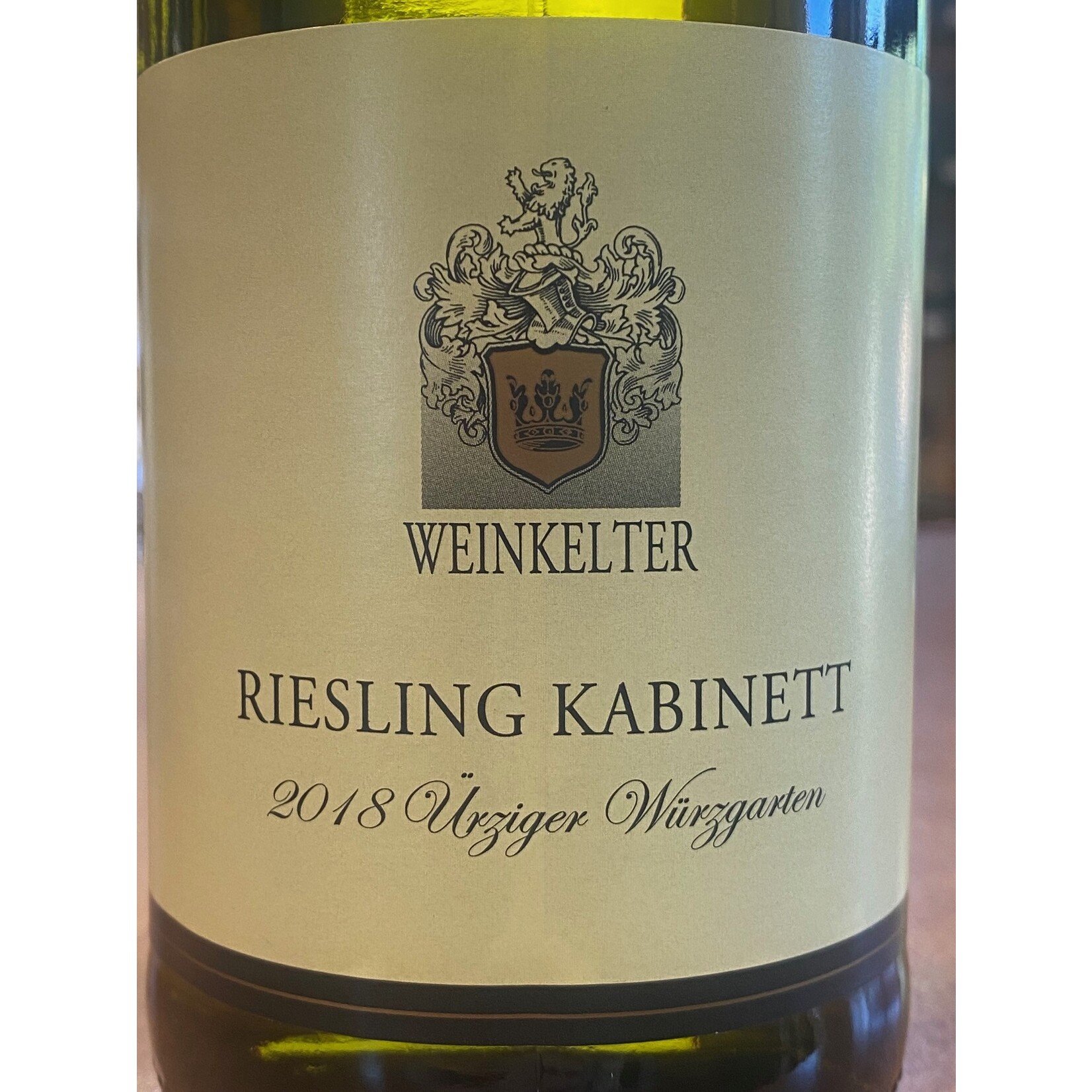 Weinkelter Riesling Kabinett 2018 Germany