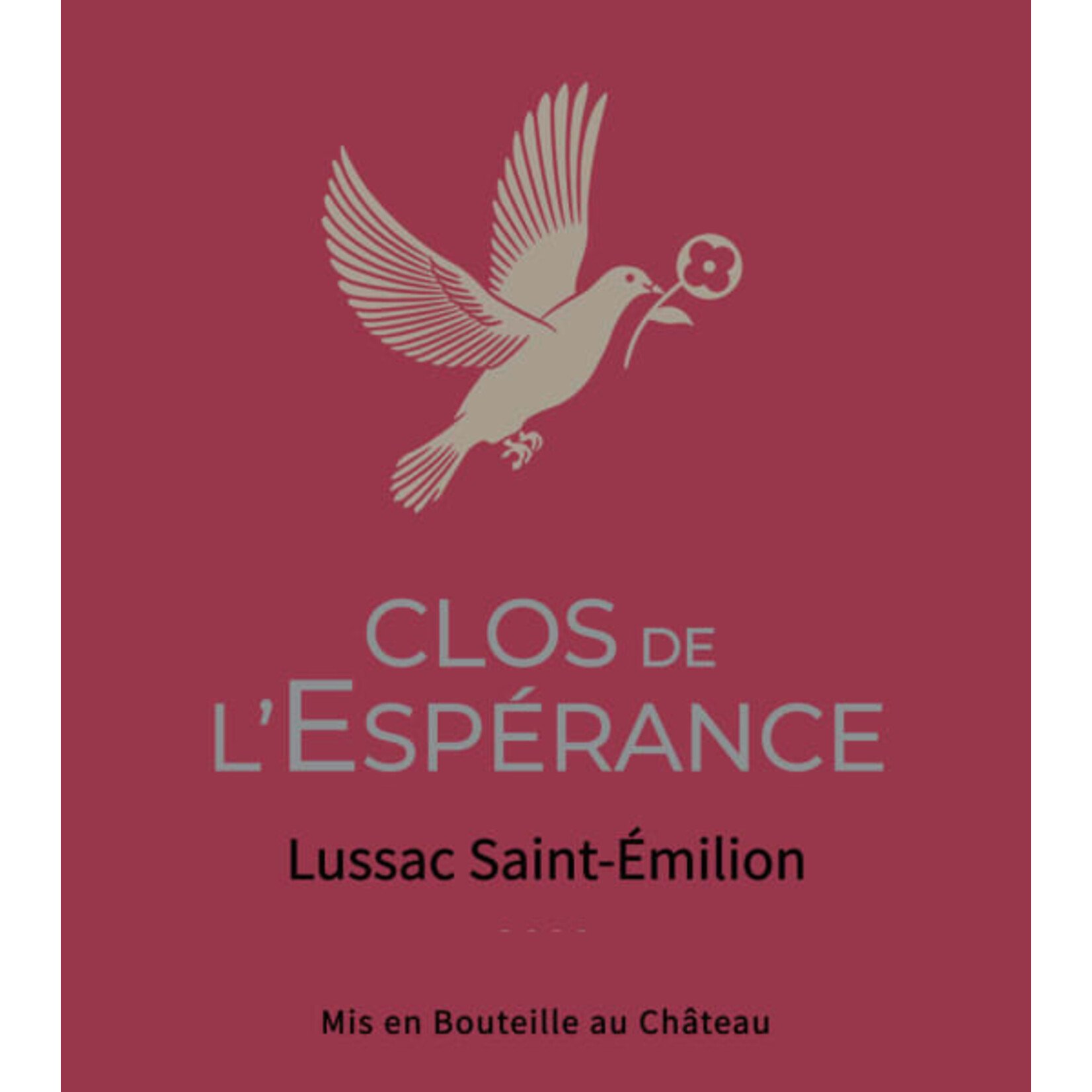 Clos De L'Esperance Lussac Saint-Emilion 2022 France
