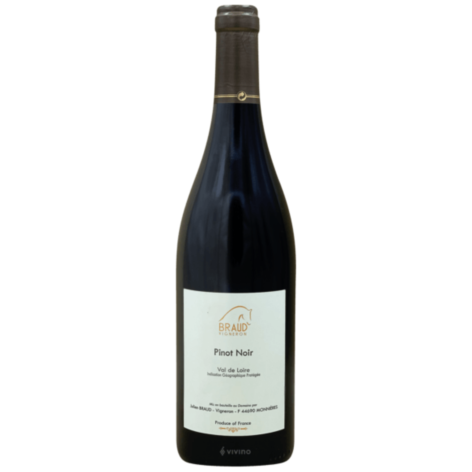Julien Braud Pinot Noir 2022 Loire France