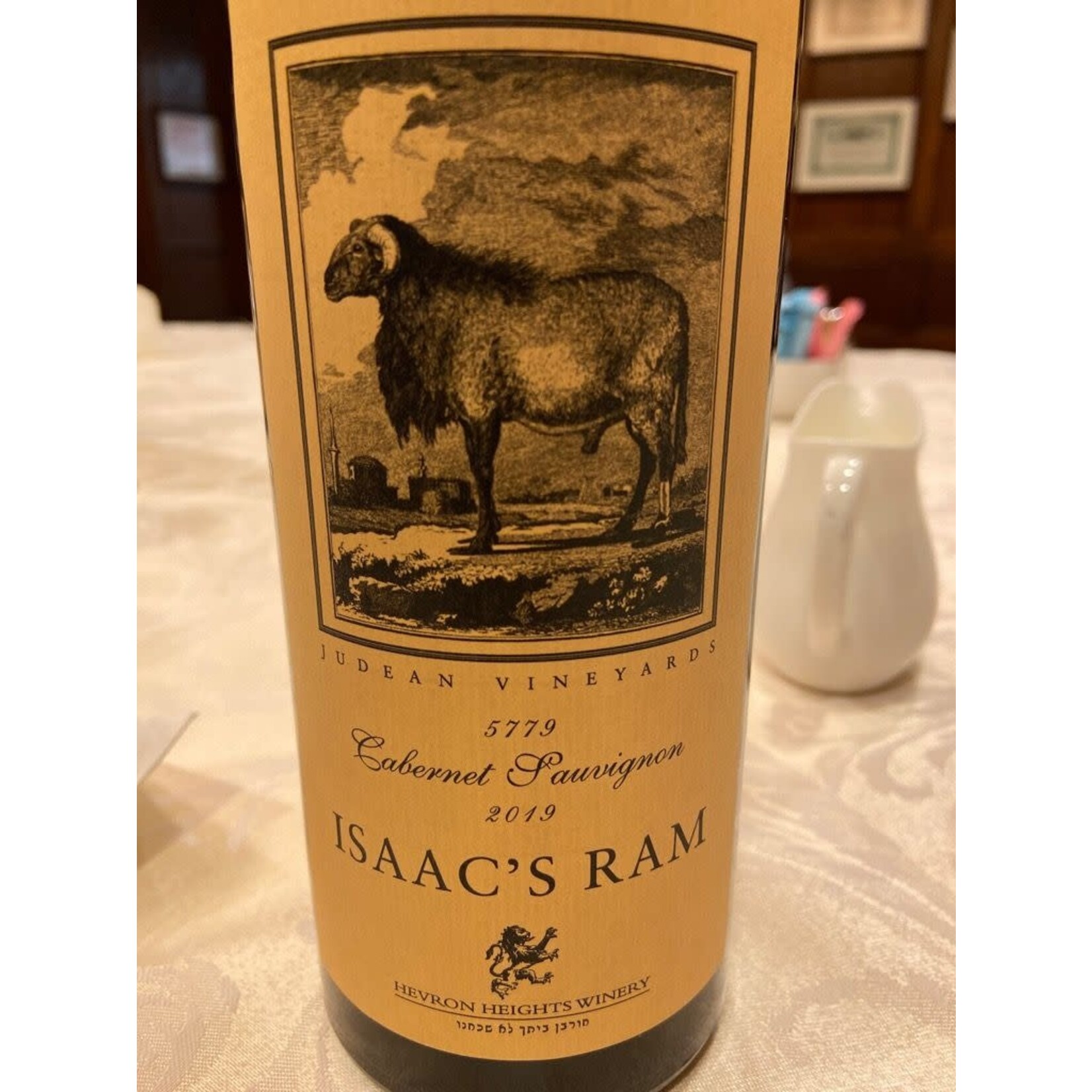 Isaac's Ram 2019 Cabernet Sauvignon Hevron Height's Winery