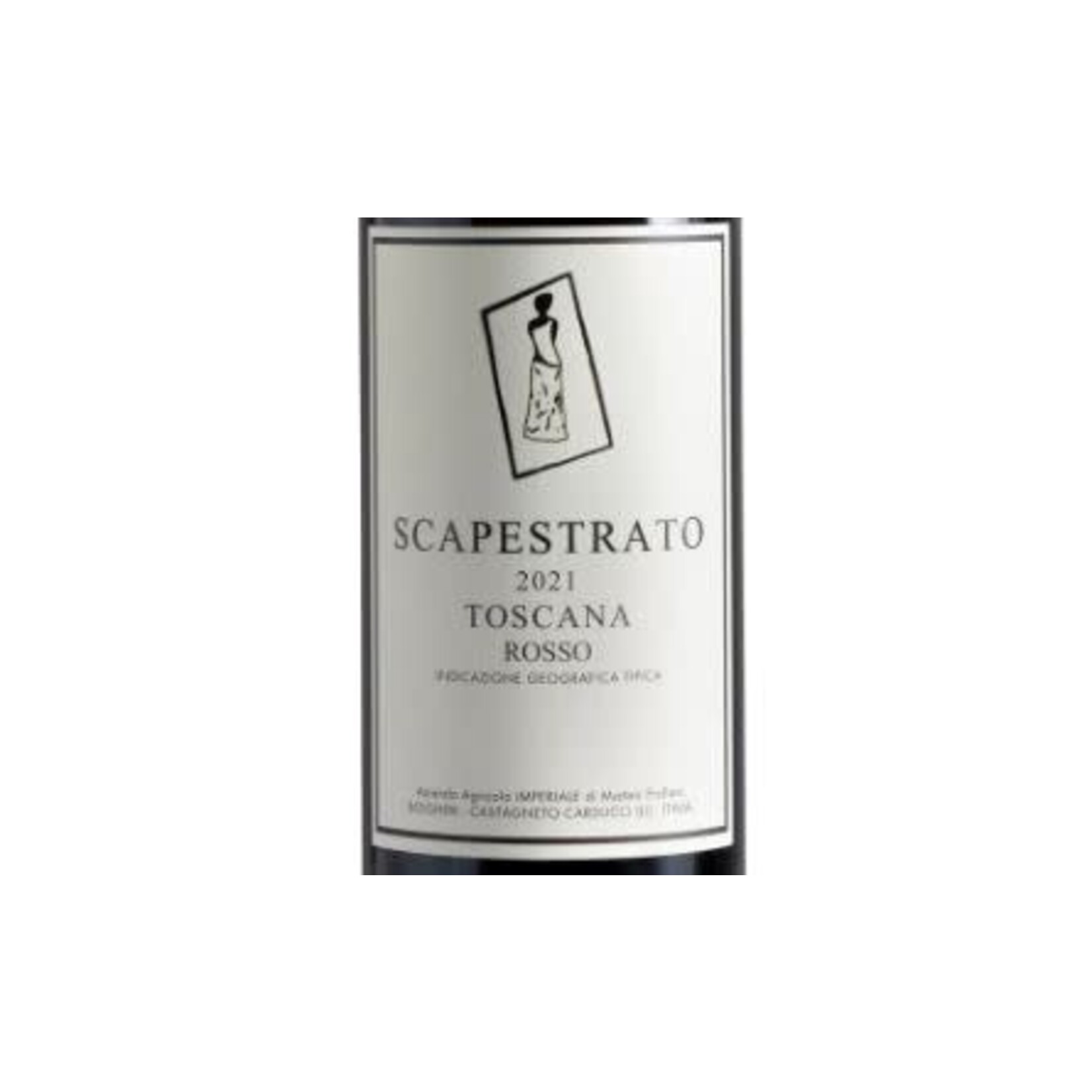 Imperiale Scapestrato Toscano Red Wine 2021   Bolgheri Italy