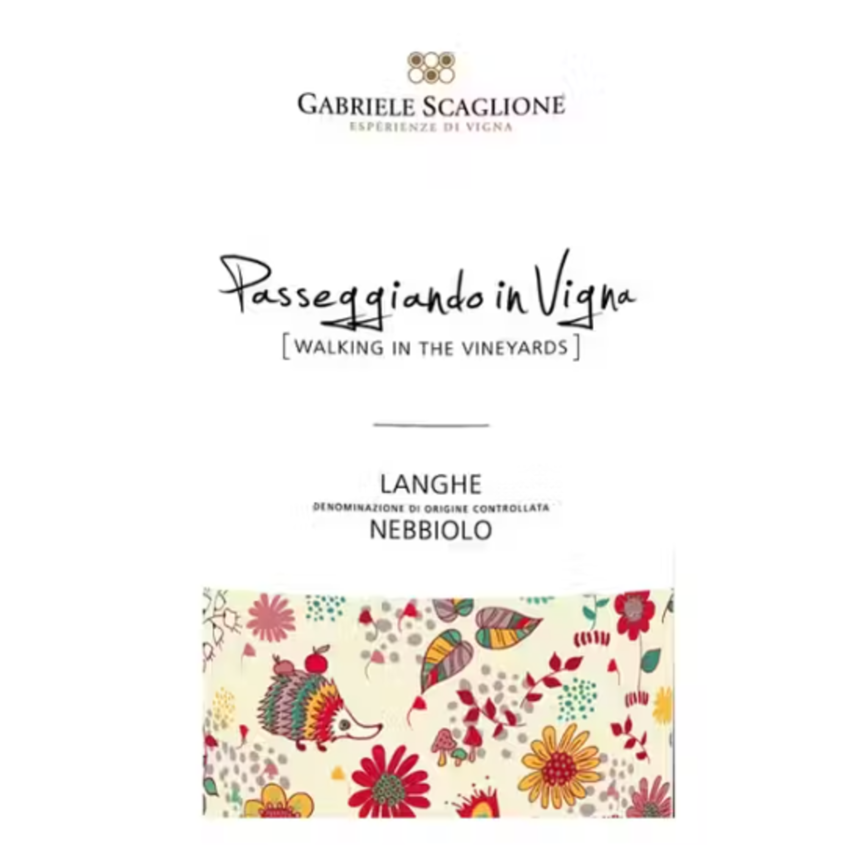Gabriele Scaglione Gabriele Scaglione Passeggiando in Vigna Nebbiolo  2019 Langhe, Italy