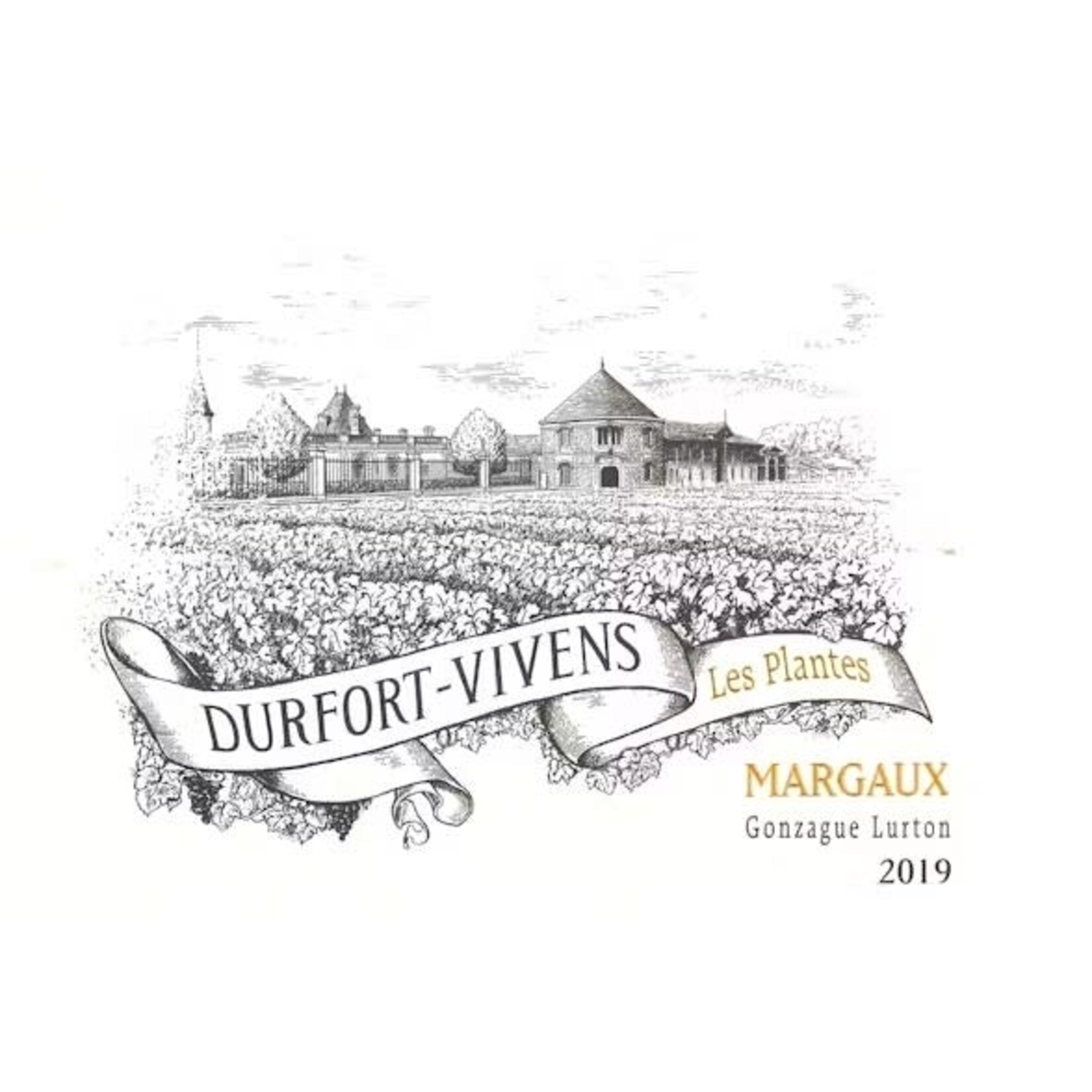 Durfort-Vivens Les Plantes Margaux 2019 France