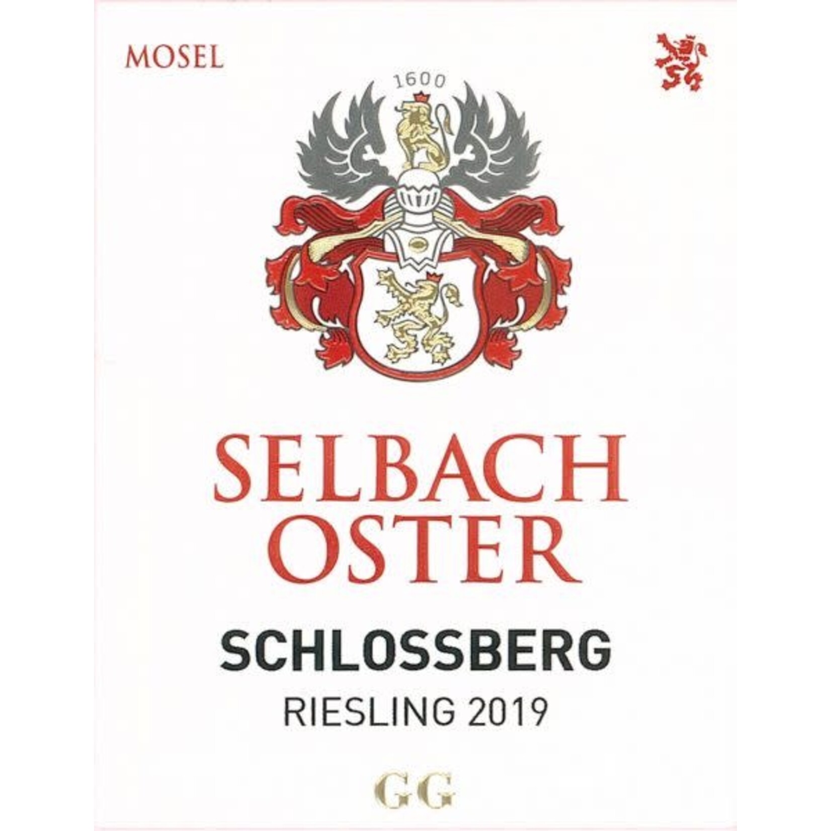 Selbach Oster Schlossberg 2022 GG Dry Riesling