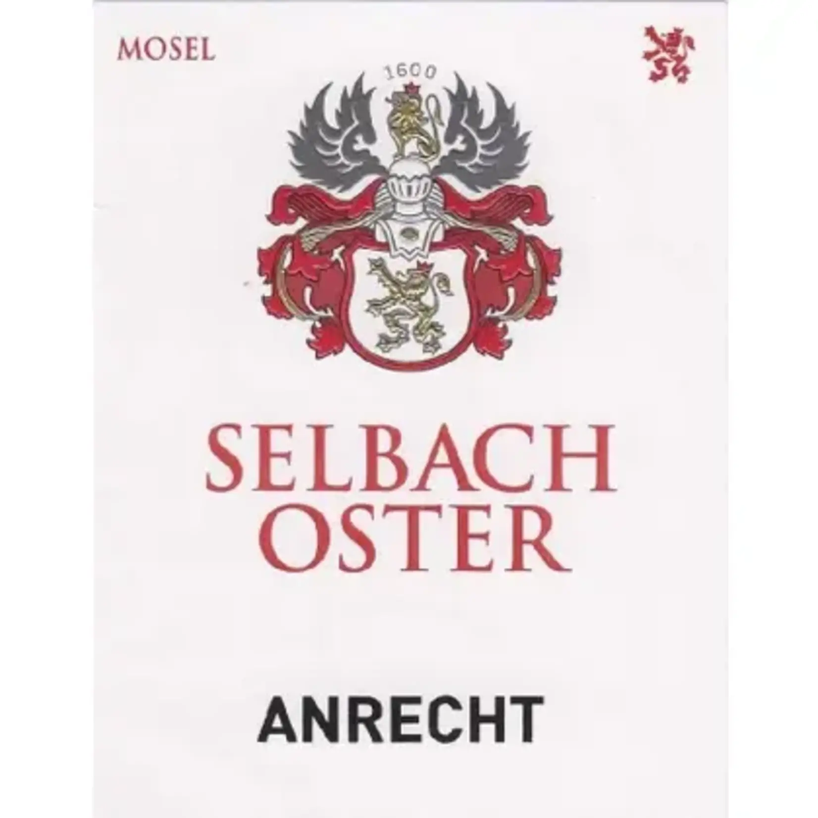 Selbach Oster Anrecht 2022 Riesling Auslesse