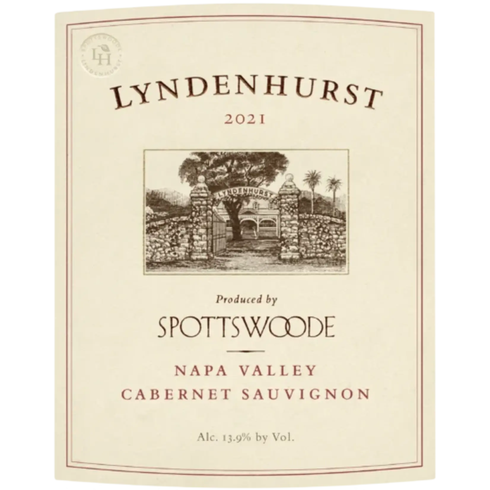 Spottswoode Spottswoode Lyndenhurst Cabernet Sauvignon 2021  Napa Valley, California