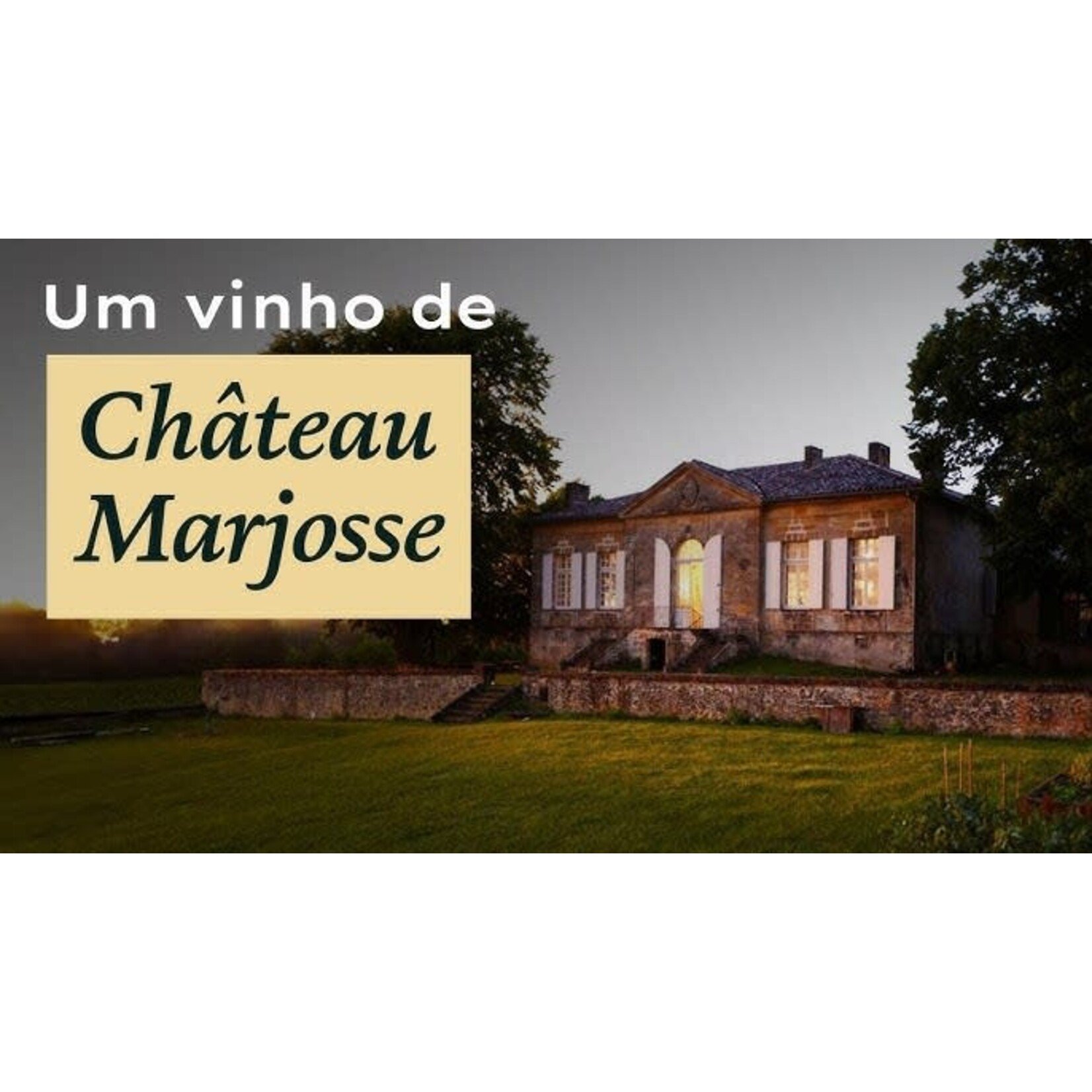 Chateau Marjosse Blanc 2020 Bordeaux France
