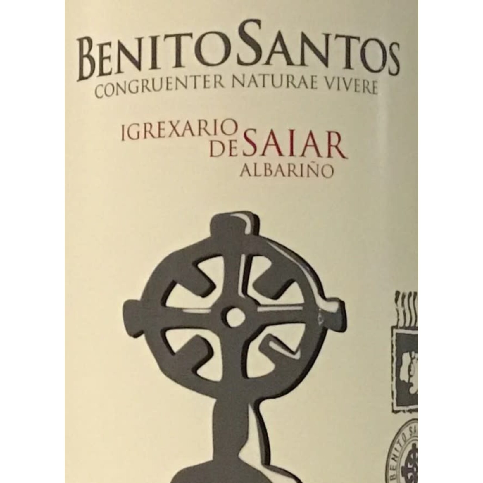 Benito Santos Igrexario De Saiar Albarino 2023 Spain