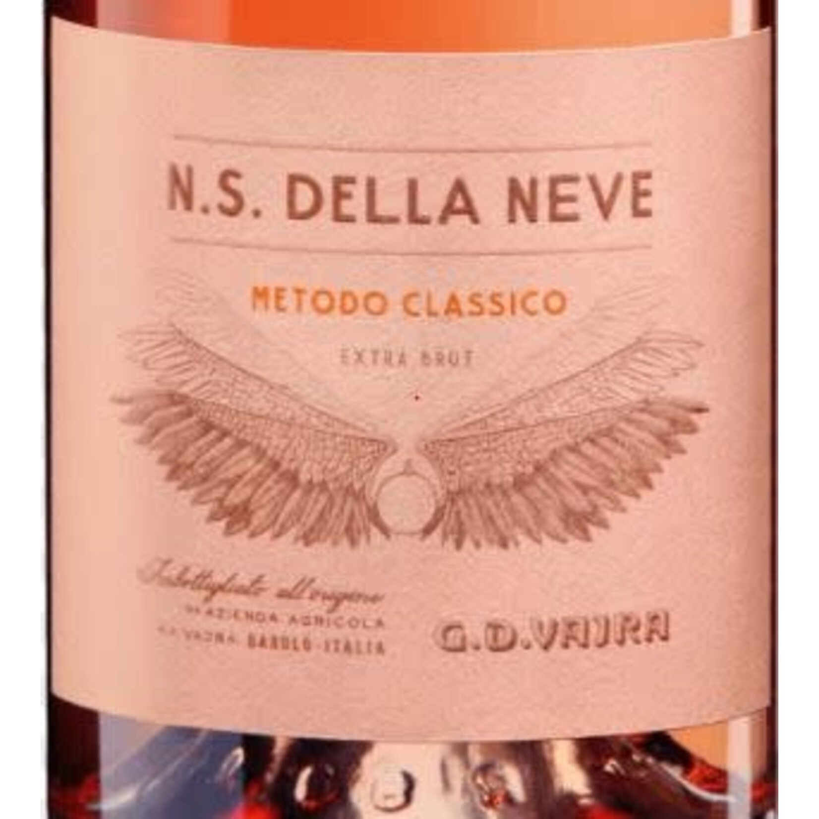 G.D. Vajra N S Della Neve Metodo Classico Extra Brut Rose Spumante Italy