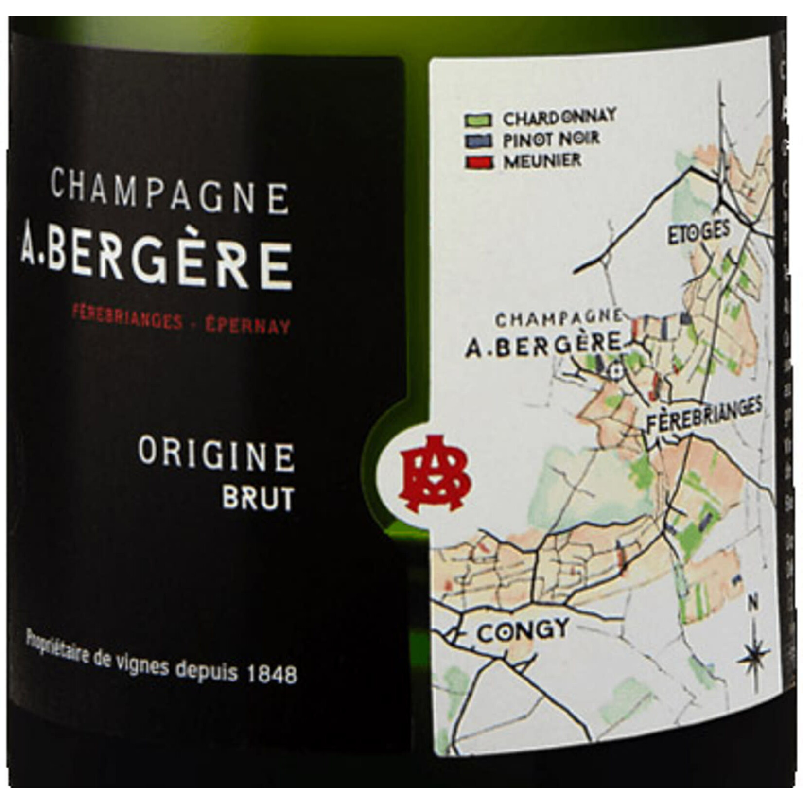 A Bergere Origine Brut Champagne