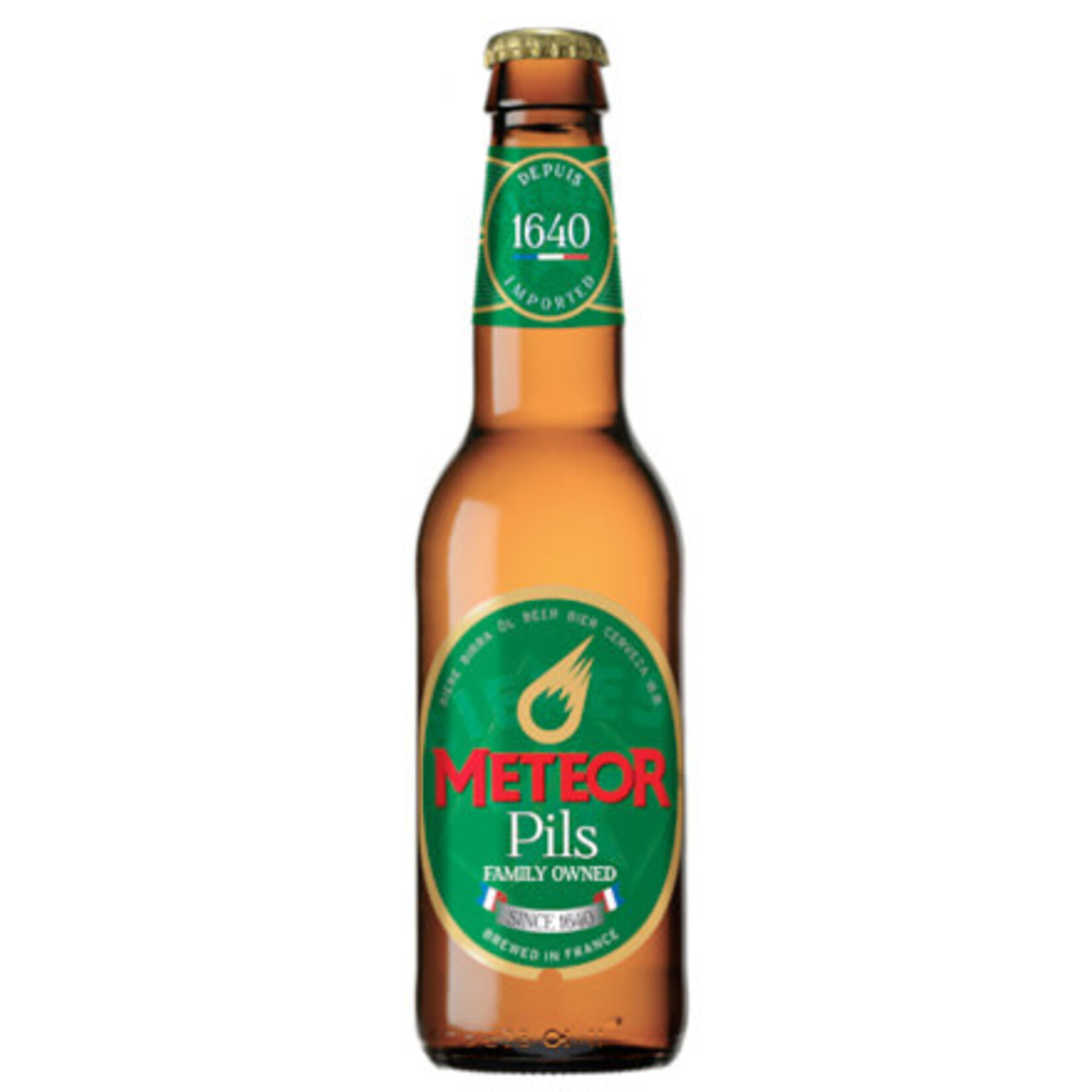 Brasserie Meteor Brasserie Meteor Pils Brewed in France 6 pack bottles 11.2 fluid ounces