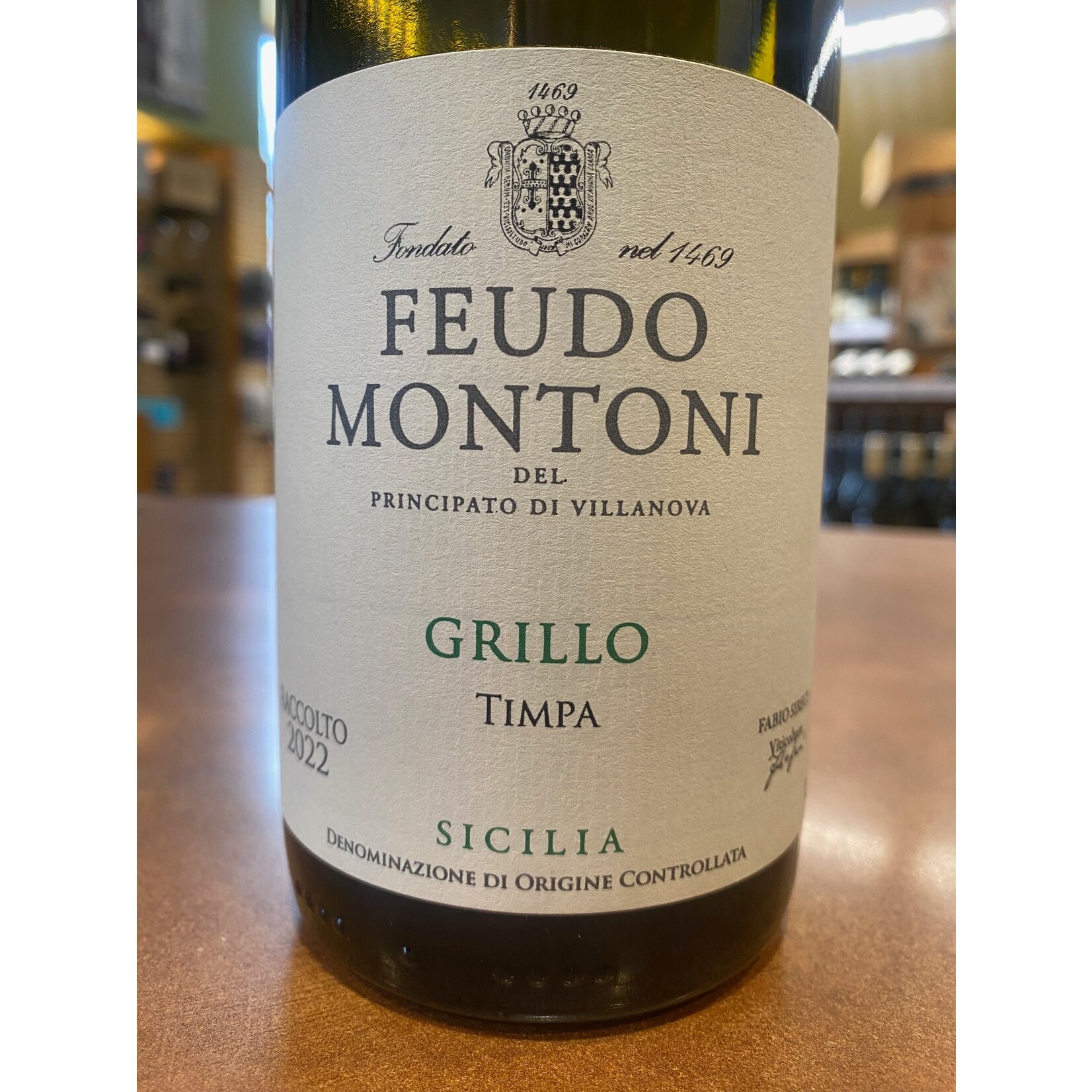 Feudo Montoni Feudo Montoni Grillo Timpa 2023  Italy