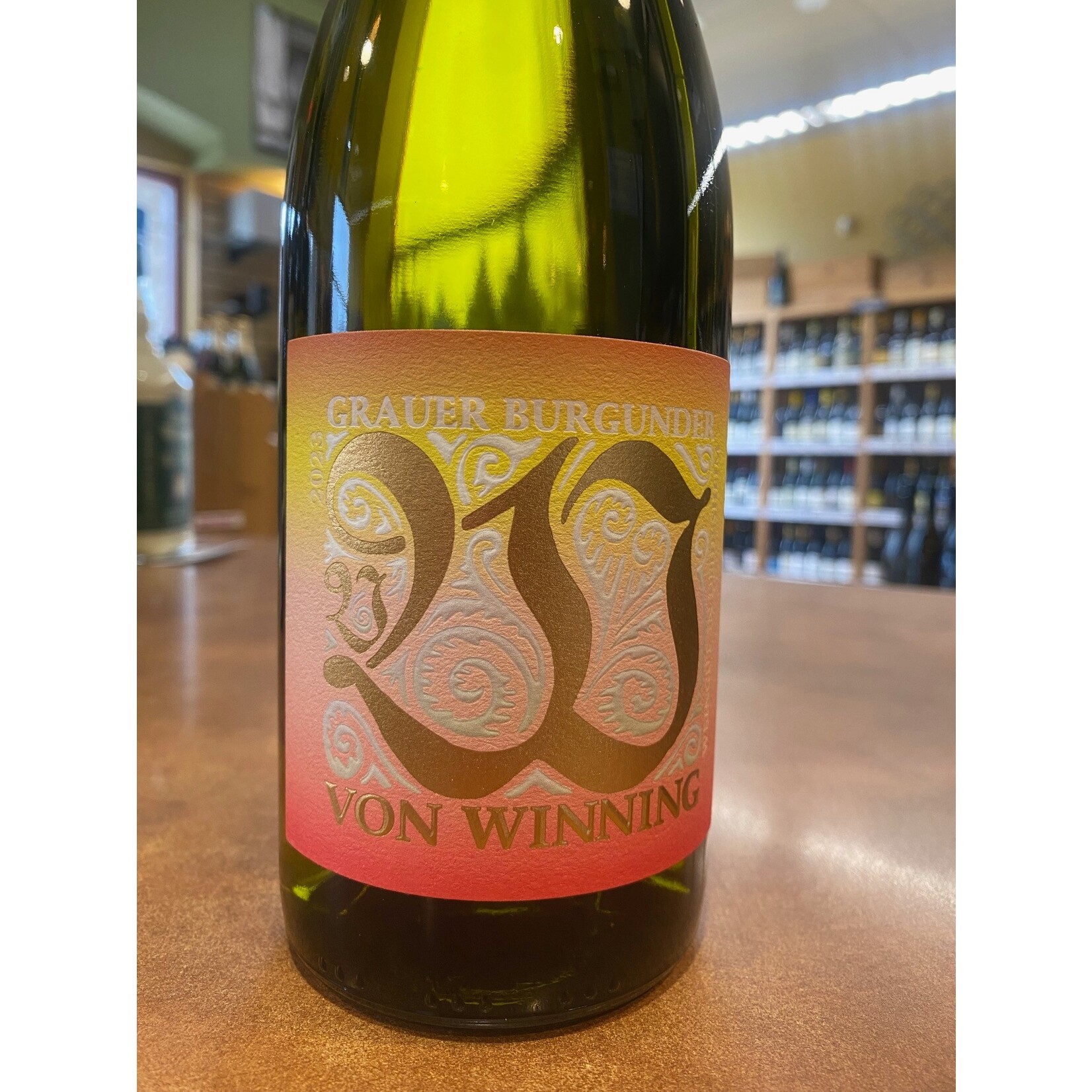 Grauer Burgunder von Winning Deutscher Qualitatswein Trocken 2023 Pfalz Germany