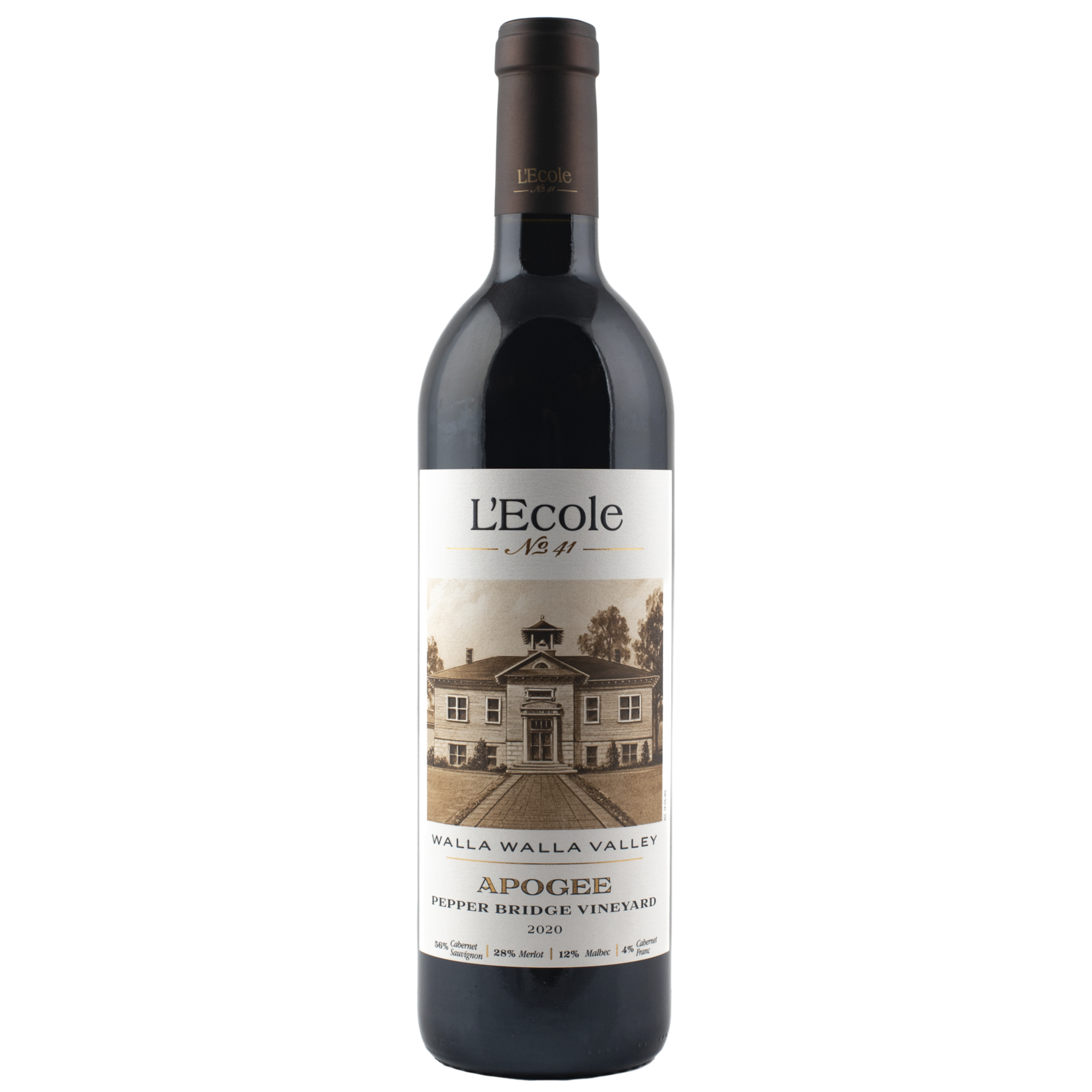 L'Ecole No 41 Apogee Pepper Bridge Vineyard Walla Walla Valley 2020 Washington