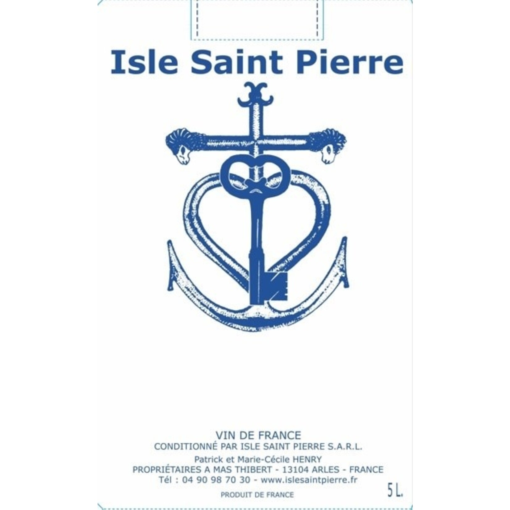 Isle Saint Pierre Mars-Thibert Arles Rhone Blanc