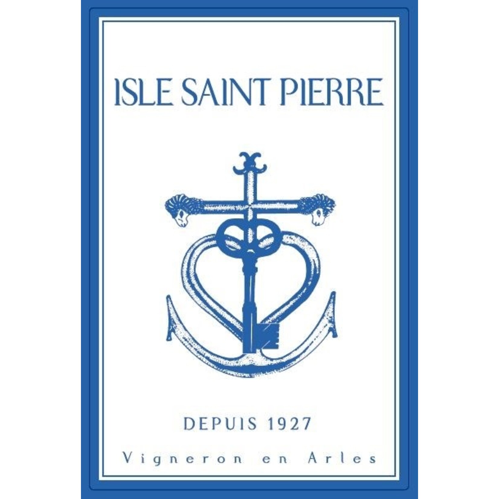 Isle Saint Pierre Mars-Thibert Arles Rhone Blanc