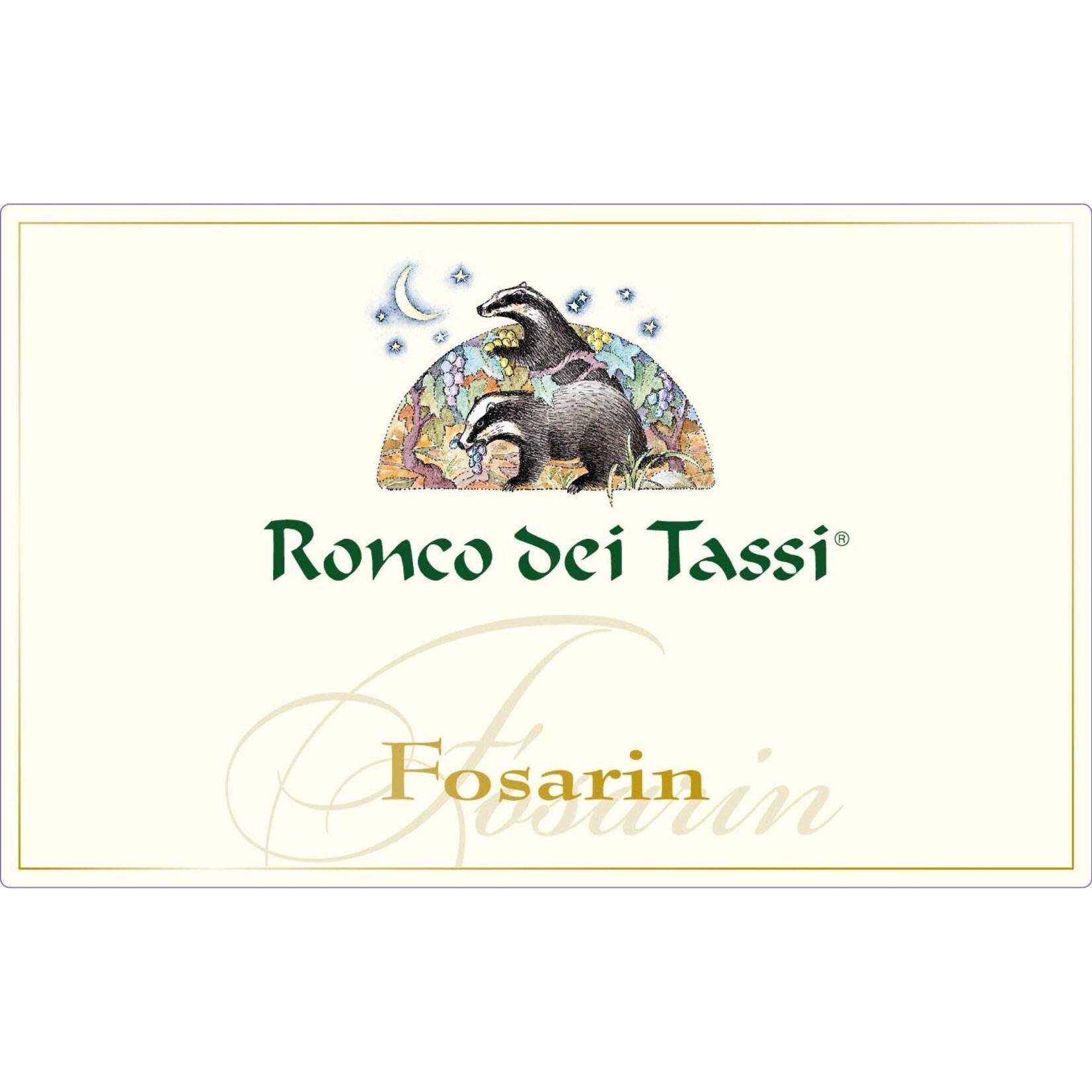 Ronco Dei Tassi Collio Fosarin Bianco 2021 Italy