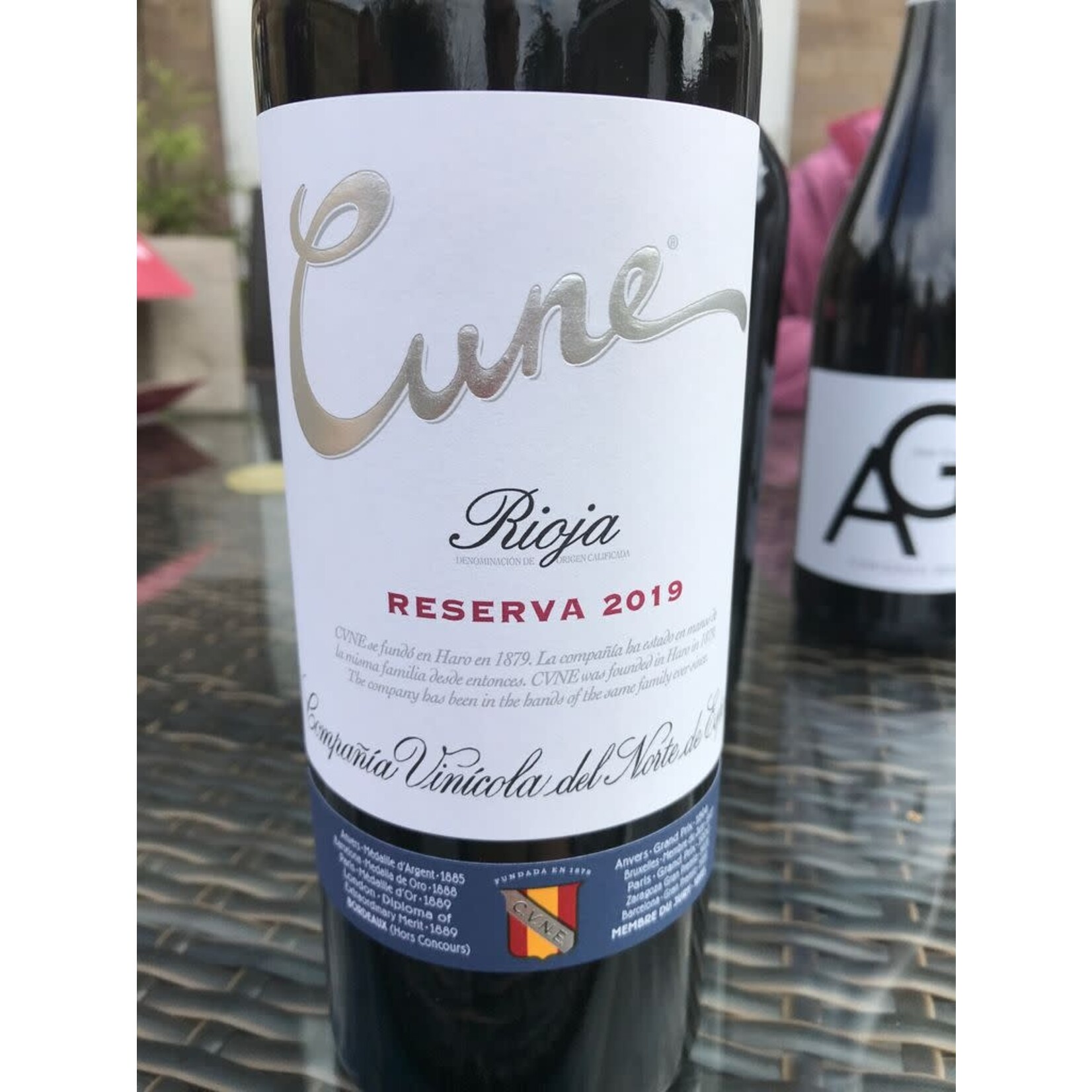 Cune Rioja Reserva 2019 Rioja  Spain