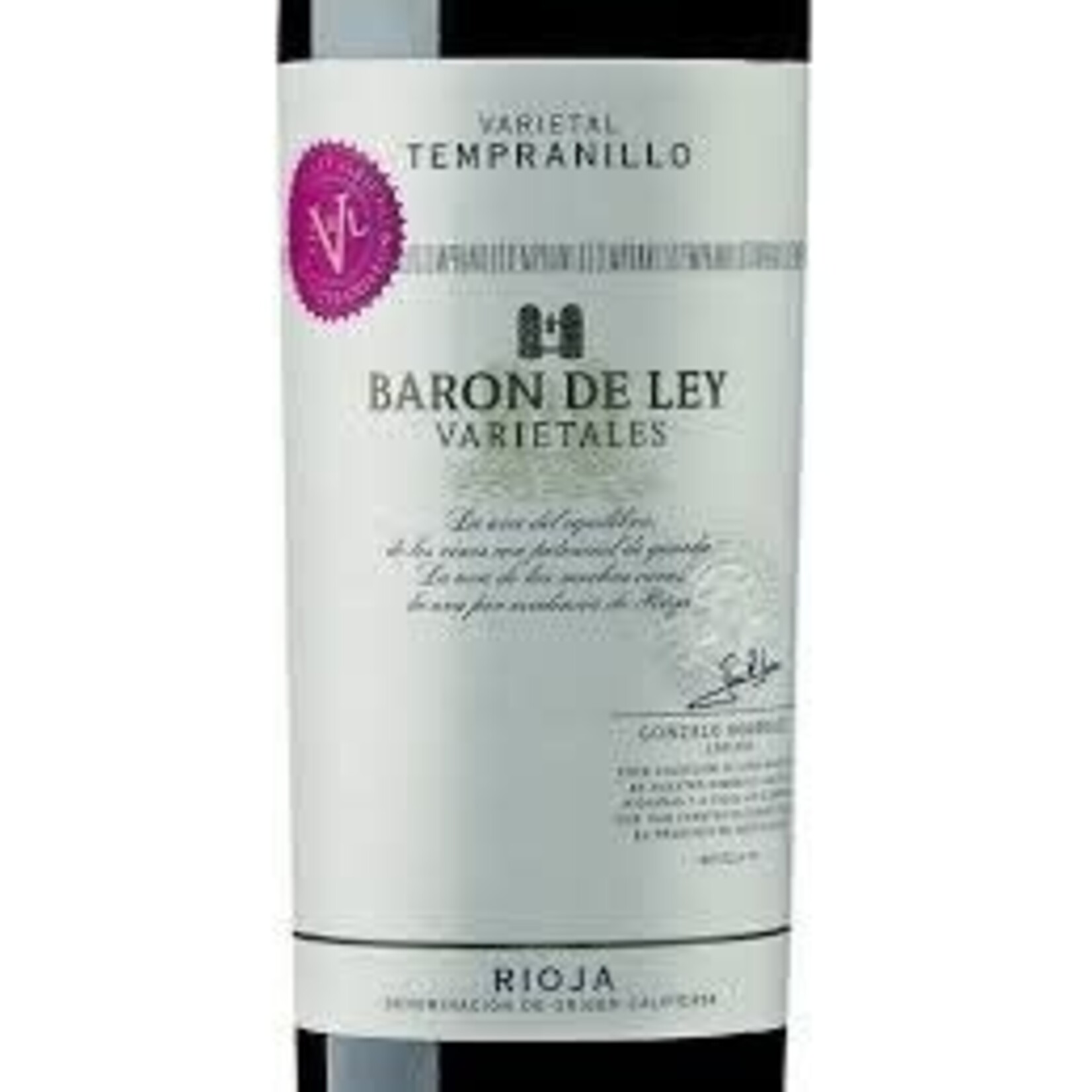 Baron De Ley Tempranillo 2020 Rioja Spain