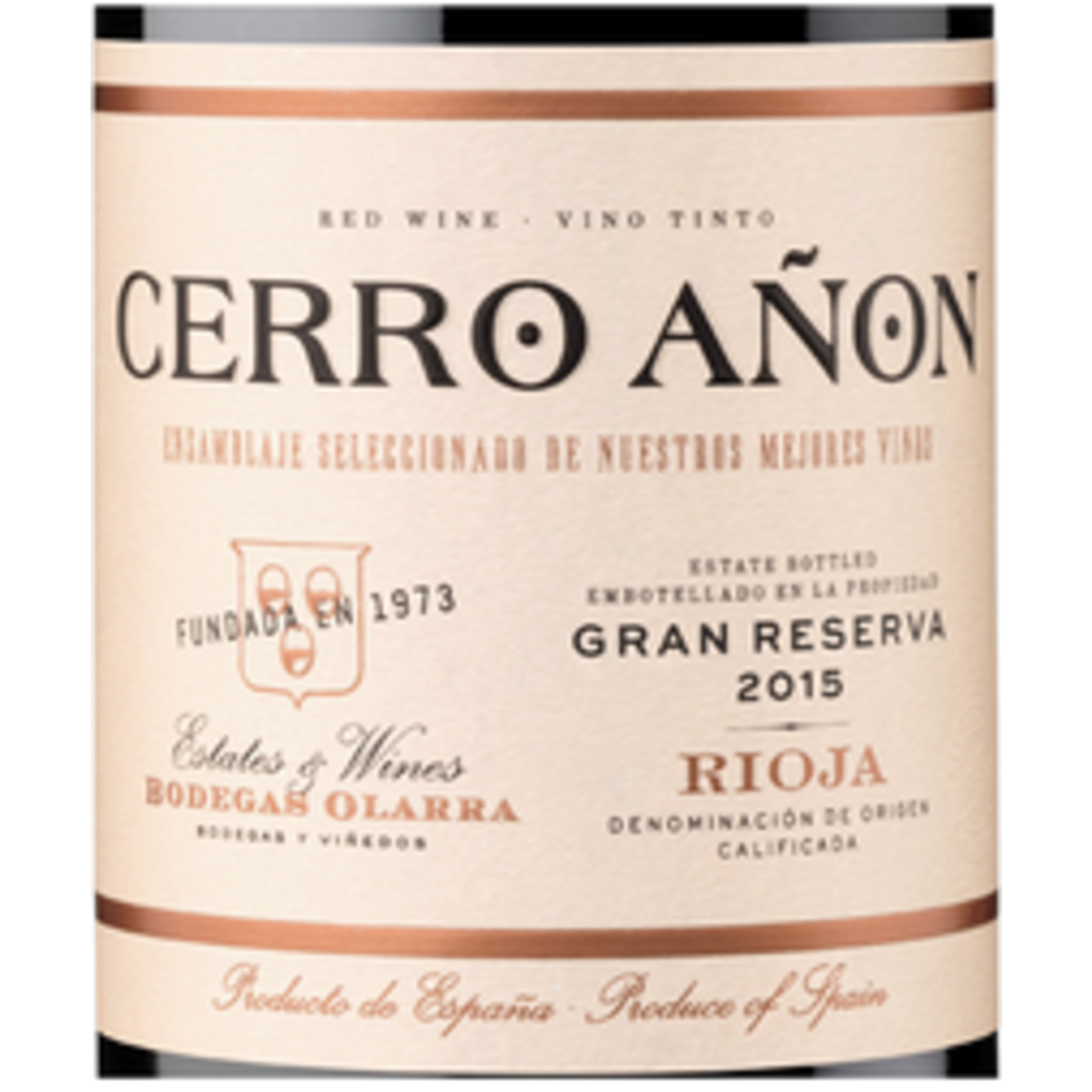 Bodegas Olarra Cerro Anon Gran Reserva 2016 Rioja Spain