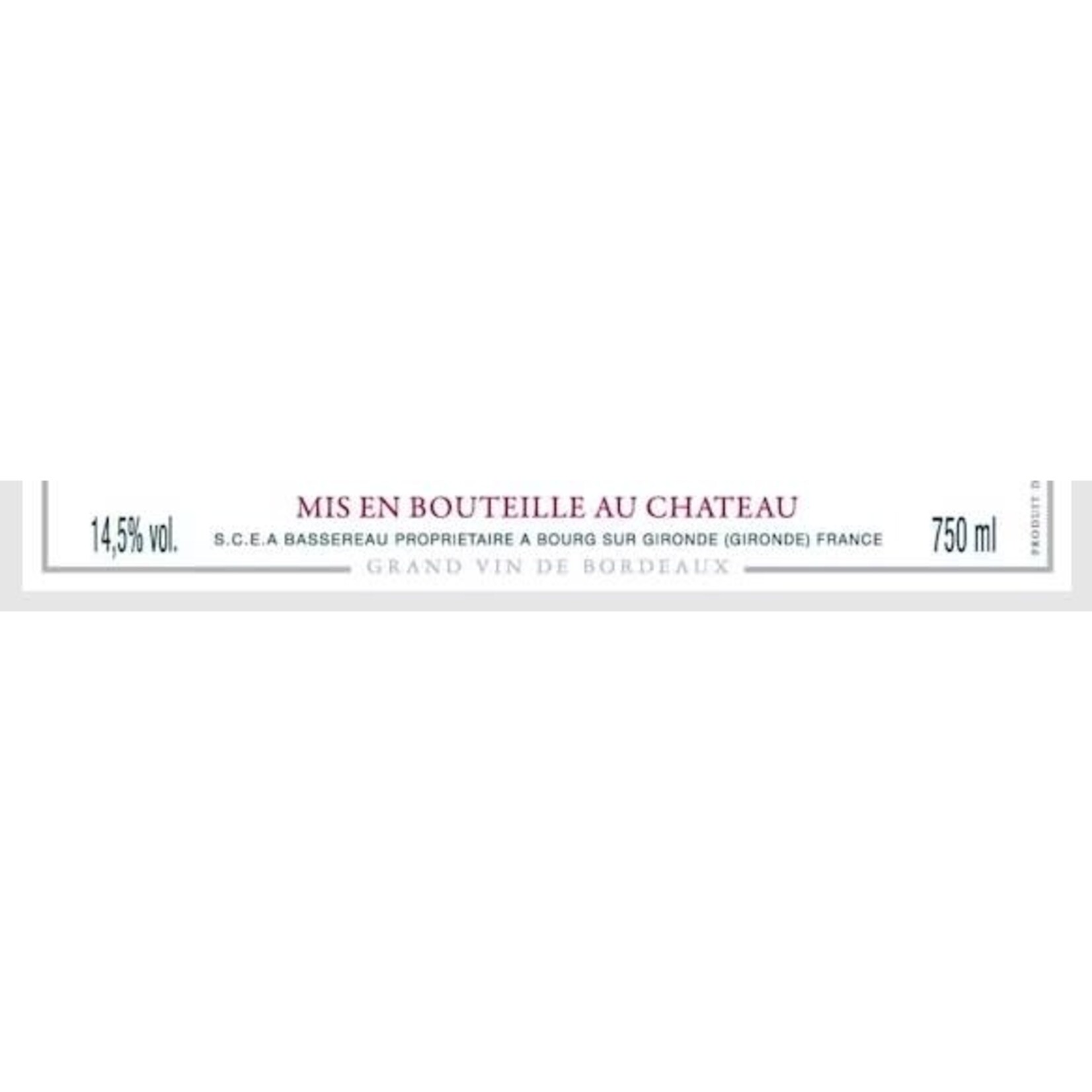 Chateau Maine d'Arman Chateau Maine d'Arman Cotes de Bourg