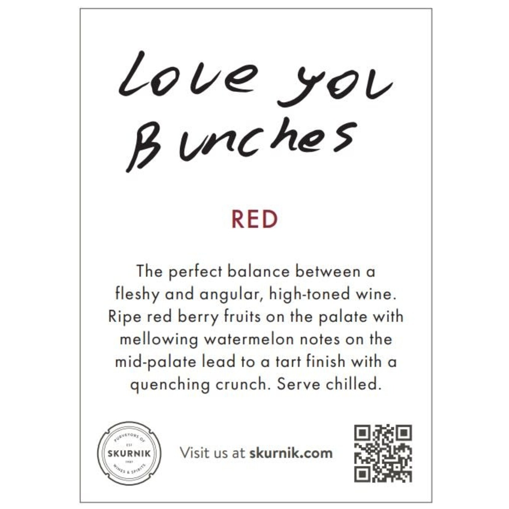 Stolpman Vineyards Stolpman Vineyards So Fresh Love You Bunches Sangiovese 2023