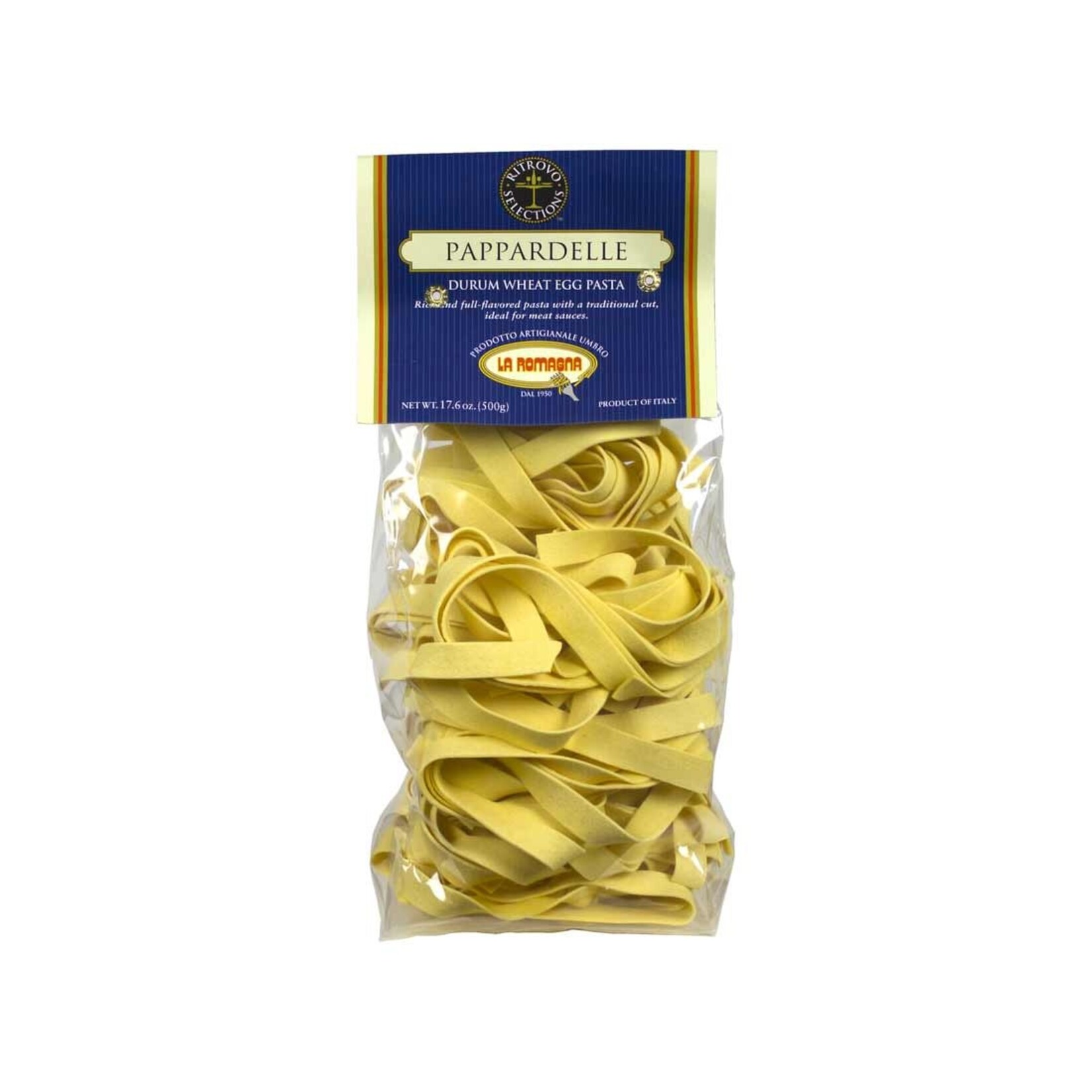 Ritrovo Ritrovo Pappardelle Durum Wheat Egg Pasta - 17.6 oz
