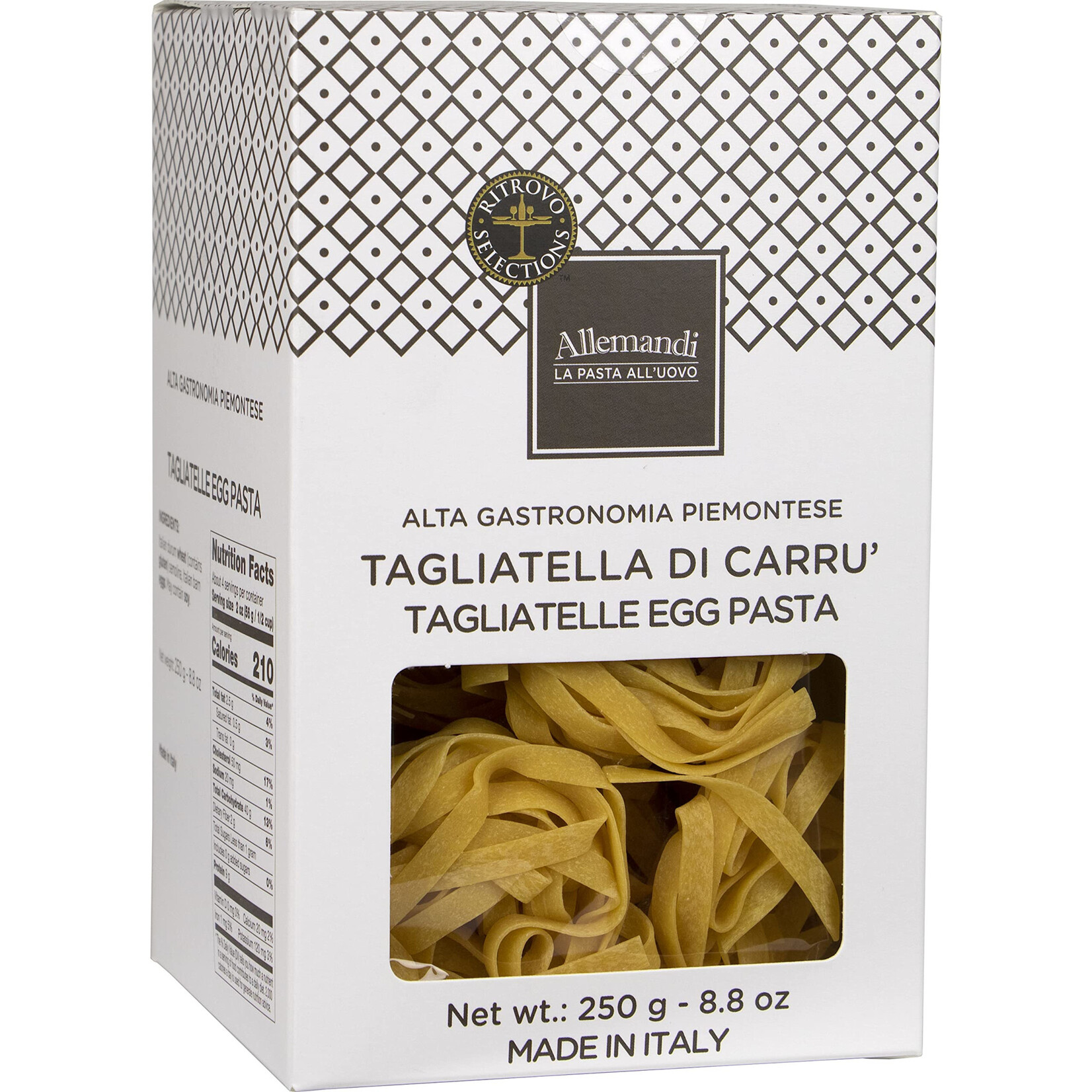 Ritrovo Ritrovo Tagliatella di Carru 'Cage-Free Egg Pasta' - 8.8 oz