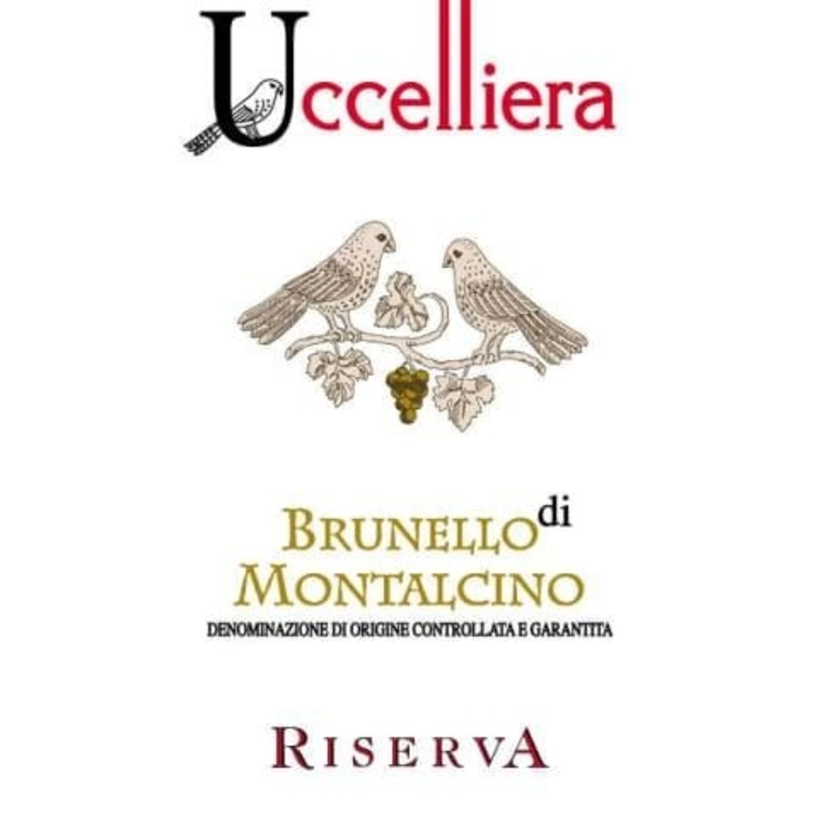 Anerea Cortonesi Azienda Agriocola Uccelliera Uccelliera Brunello di Montalcino Riserva 2019