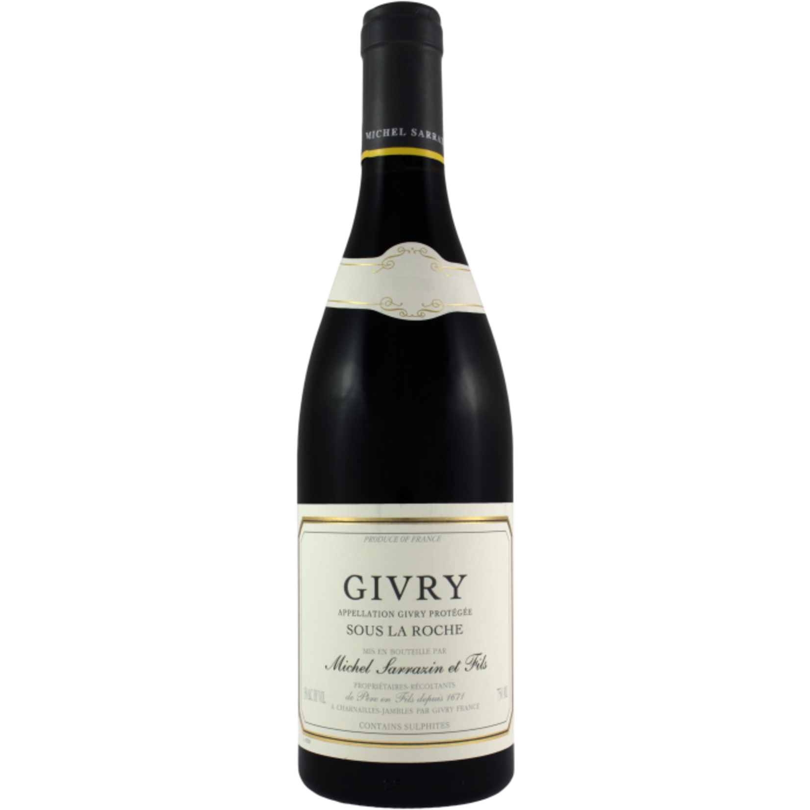 Michel Sarrazin Michel Sarrazin Givry Clos de la Roche Rouge 2022