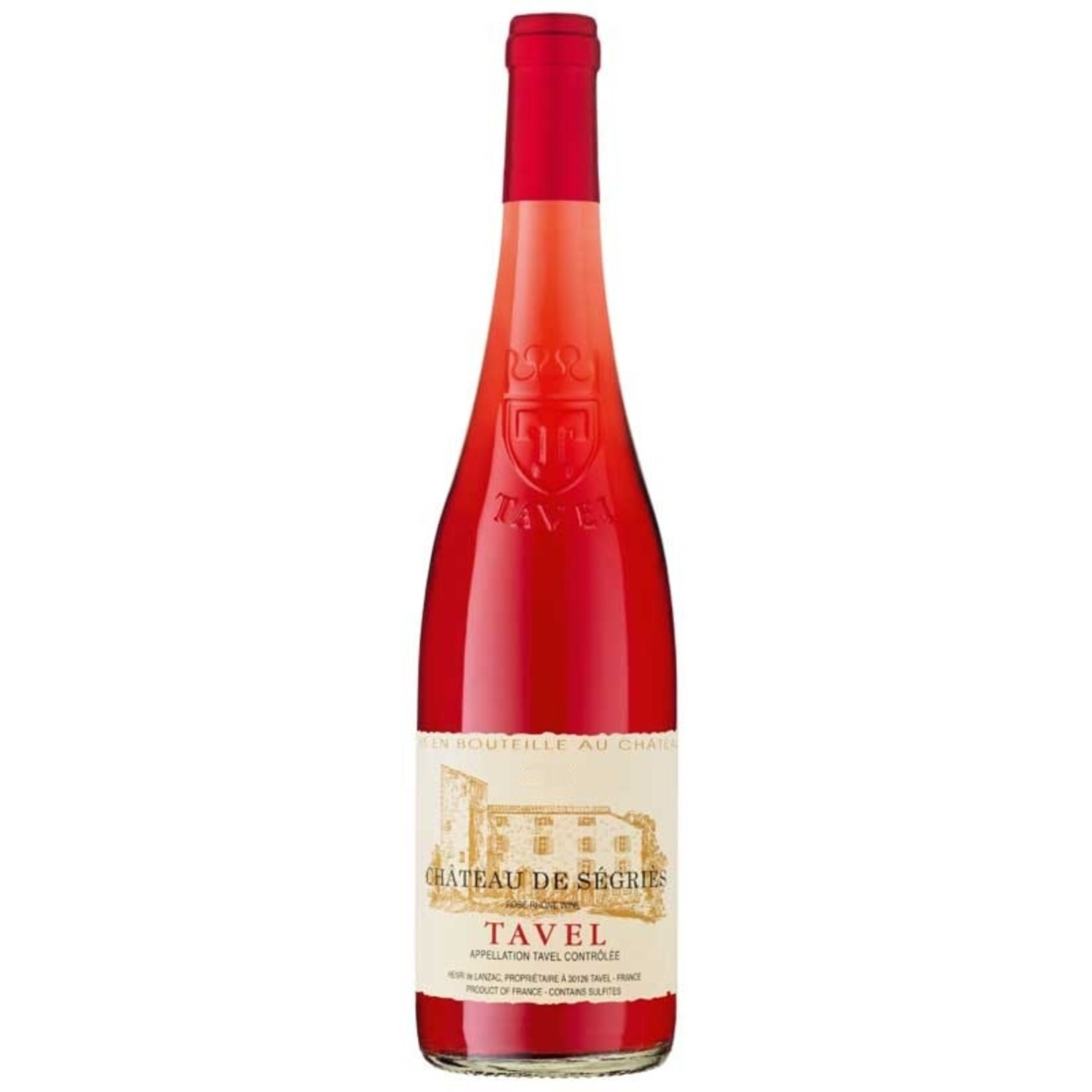 Tavel Chateaux de Segries Tavel Rose 2024 Rhone, France