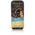 San Francisco Chocolate Factory Wine Lover's Chocolate Sea Salt Caramels in Dark Chocolate