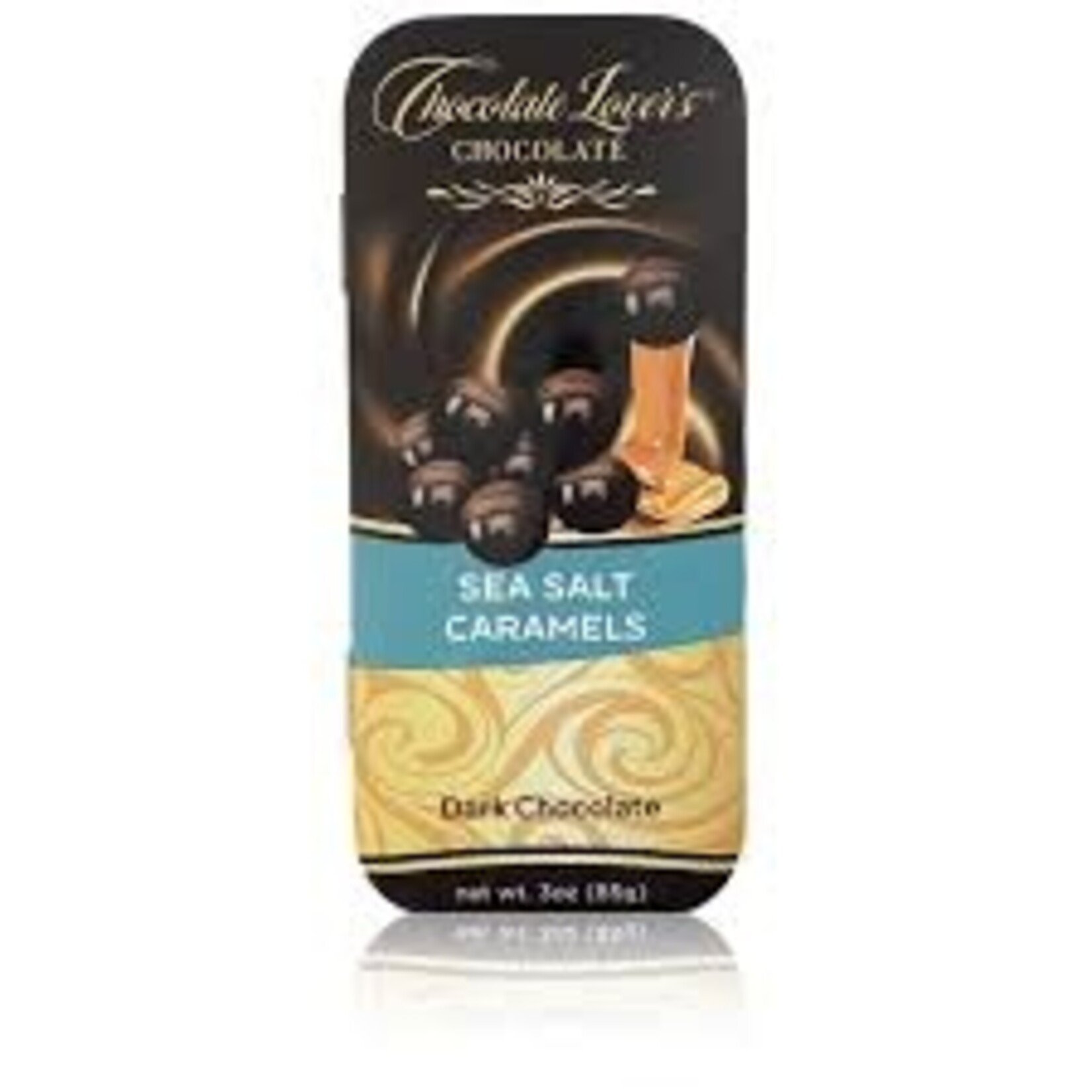 San Francisco Chocolate Factory Wine Lover's Chocolate Sea Salt Caramels in Dark Chocolate
