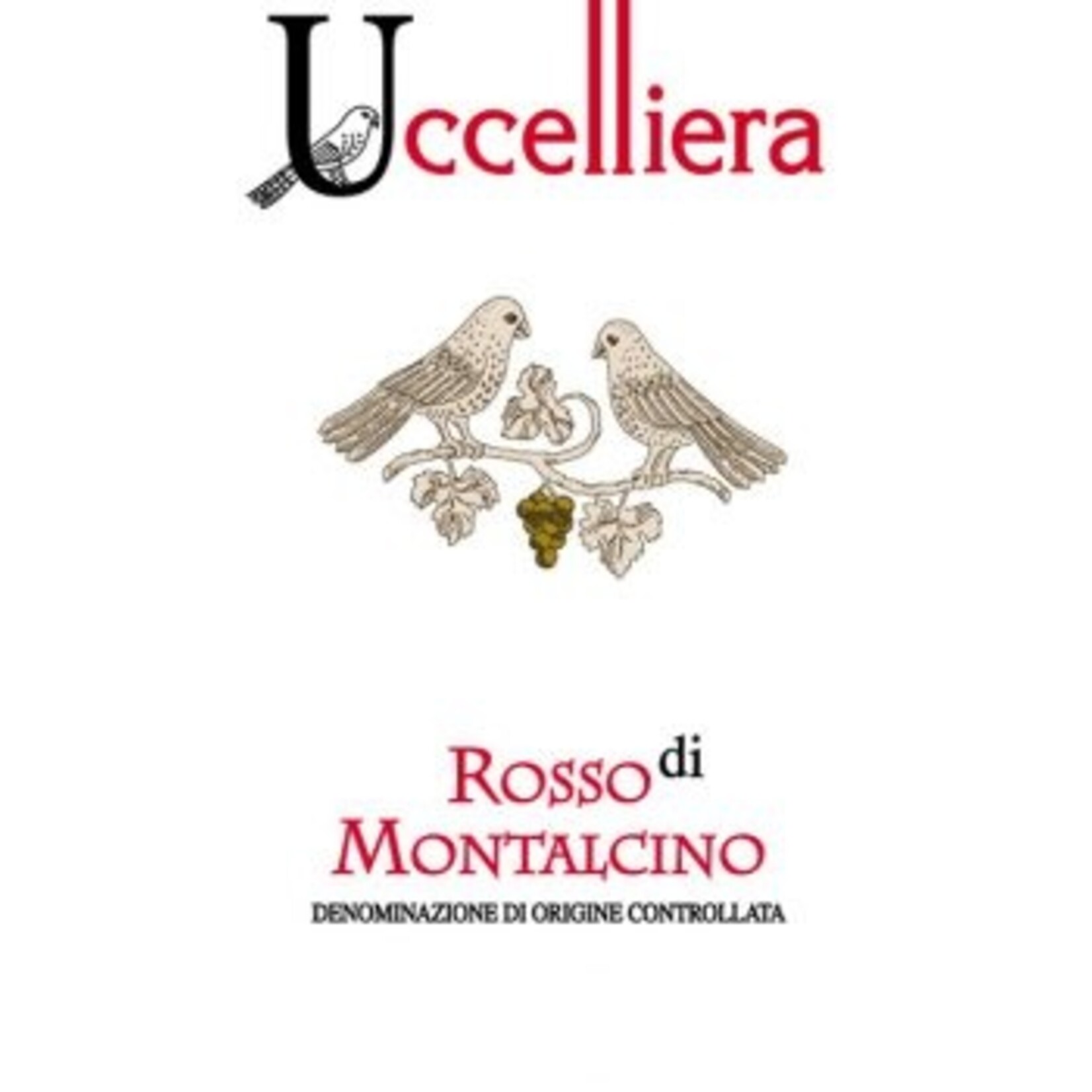 Anerea Cortonesi Azienda Agriocola Uccelliera Uccelliera Rosso di Montalcino 2022