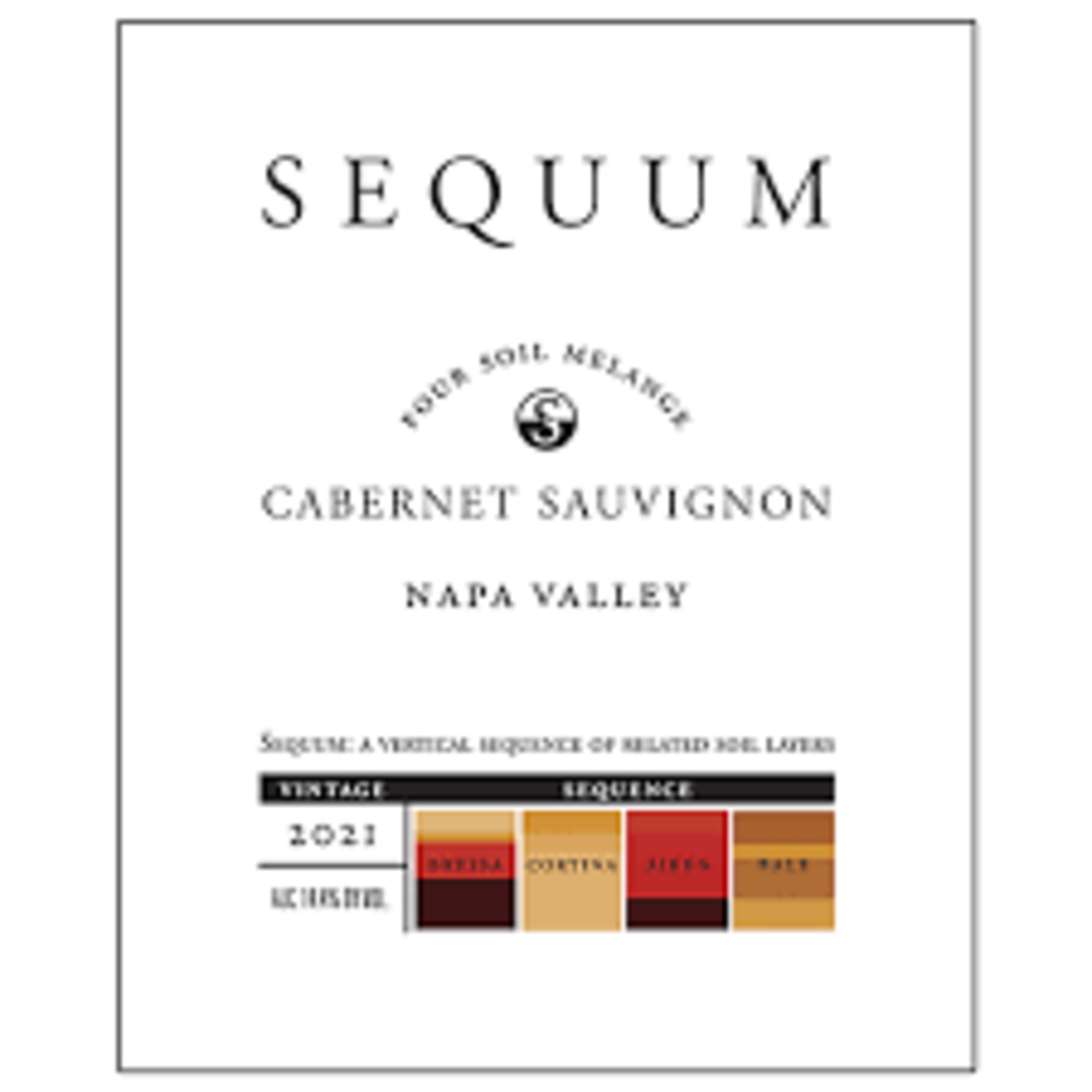 Sequum Sequum Cabernet Sauvignon Four Soil Melange Napa Valley 2021