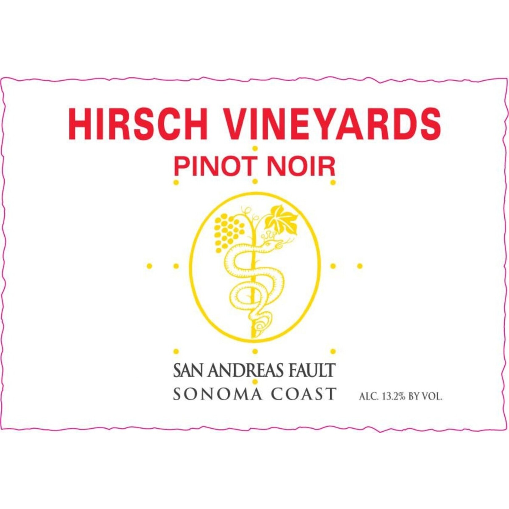 Hirsch Vineyards Hirsch Vineyards San Andreas Fault Pinot Noir 2022