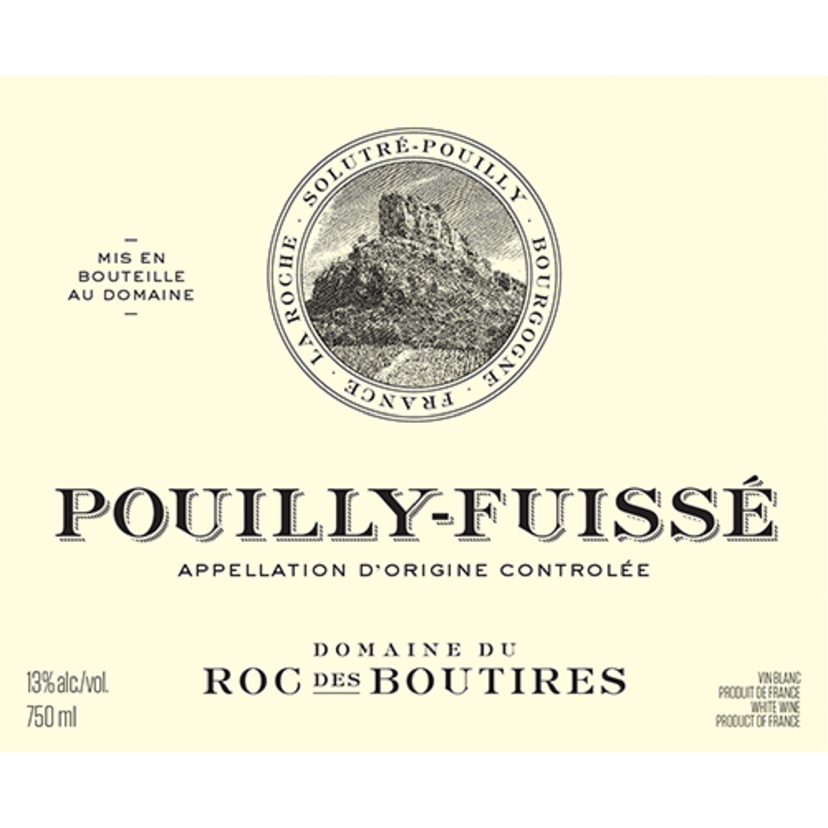 Roc des Boutires Roc des Boutires Pouilly-Fuissé 2022
