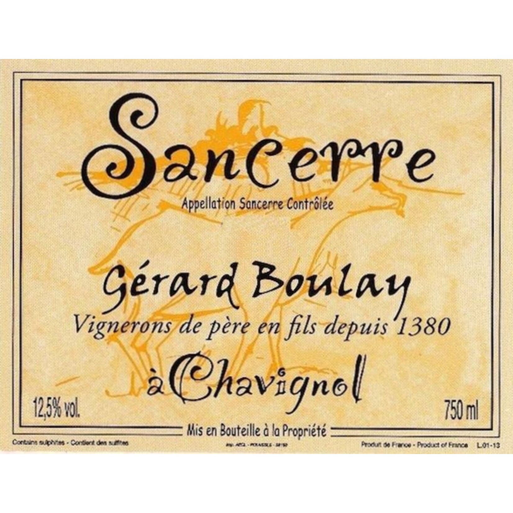 Gerard Boulay Gerard Boulay Sancerre Chavignol 2023