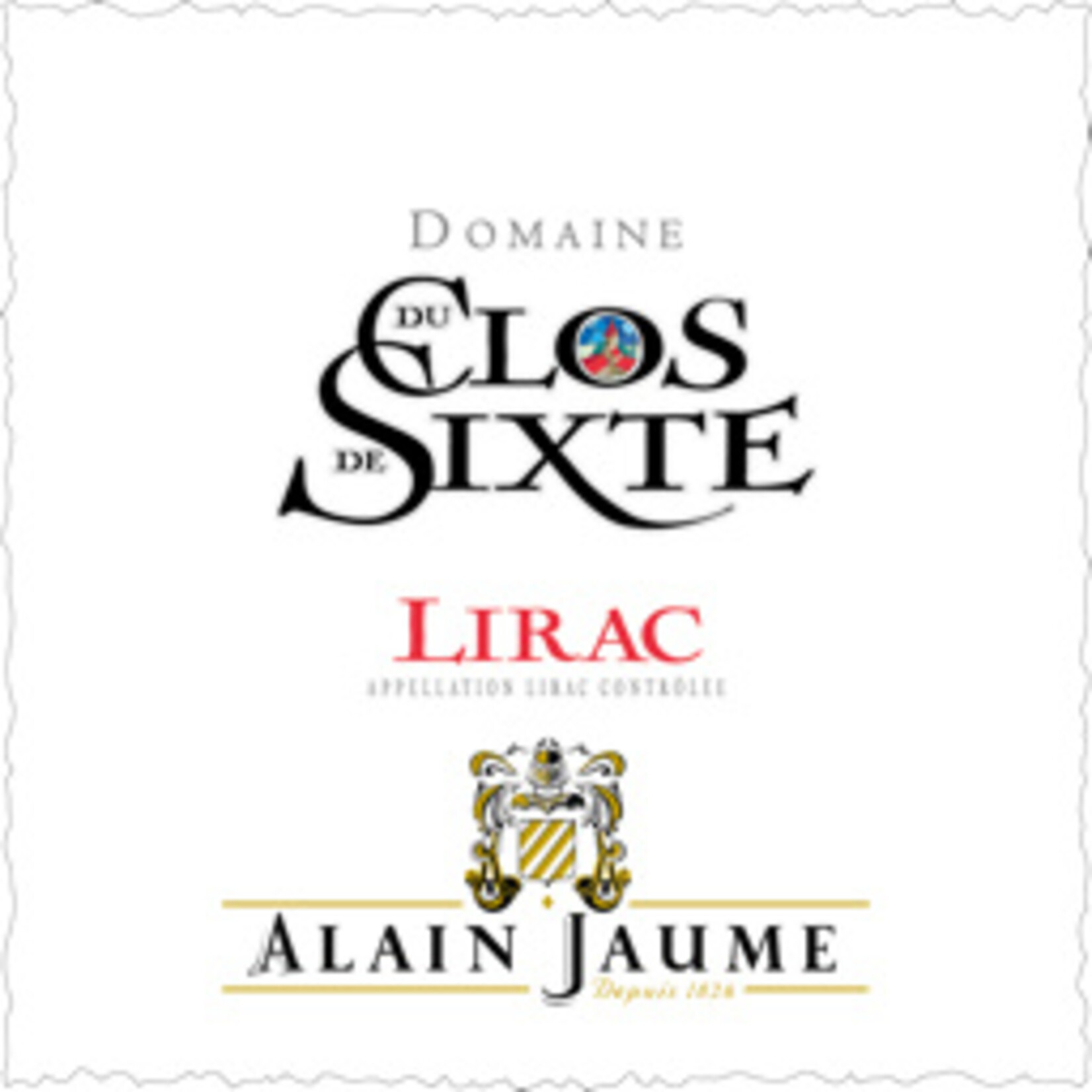 Alain Jaume Alain Jaume Clos de Sixte Lirac 2020