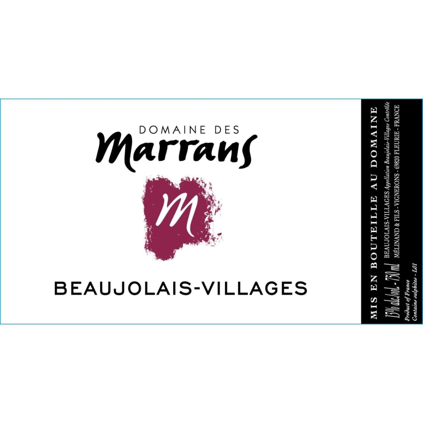 Domaine des Marrans Domaine des Marrans Beaujolais-Villages 2023