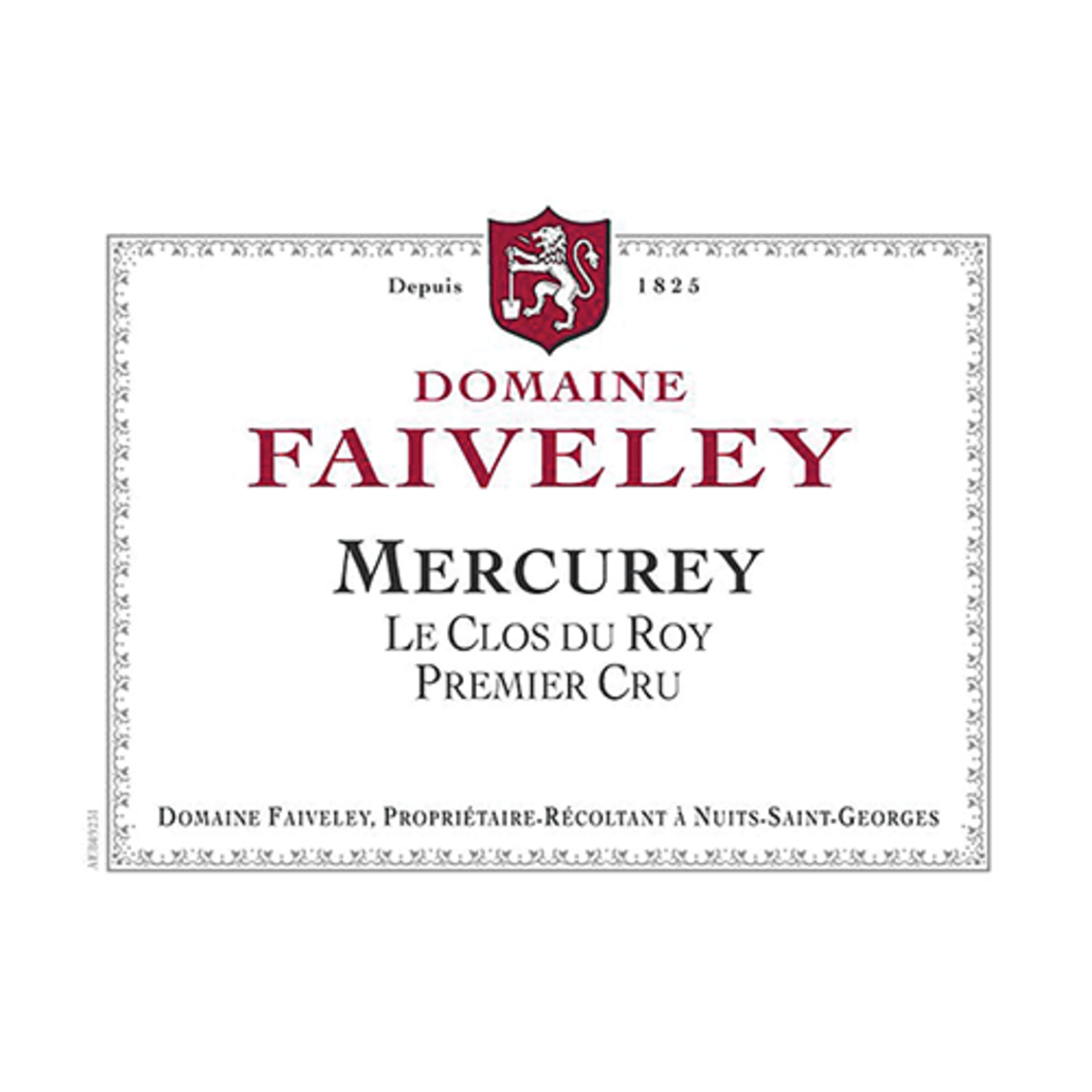 Domaine Faiveley Domaine Faiveley Mercurey Le Clos du Roy Premier Cru 2023