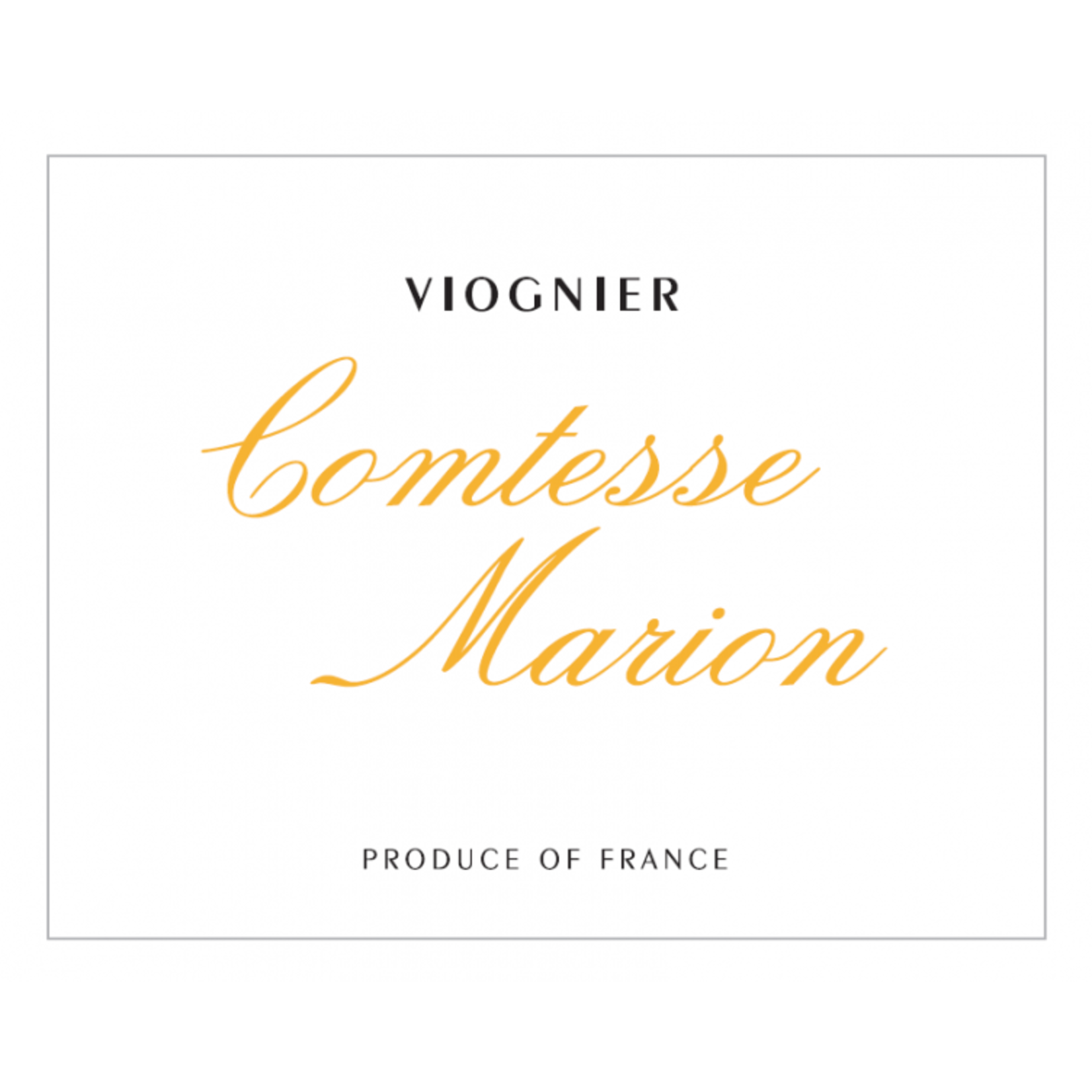 Comtesse Marion Comtesse Marion Viognier 2024
