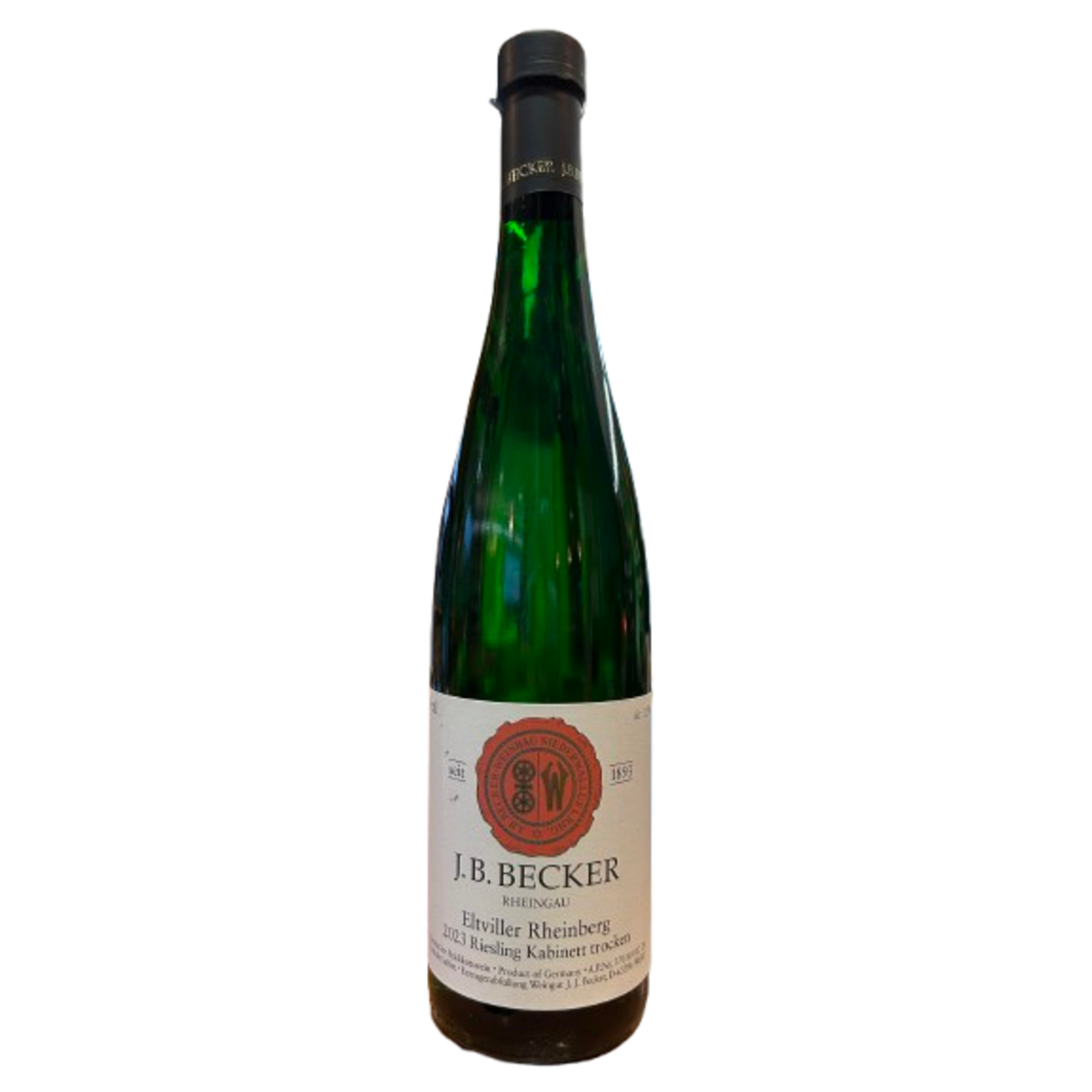 J.D. Becker J.B. Becker Eltviller Rheinberg Reisling Kabinett Trocken 2023