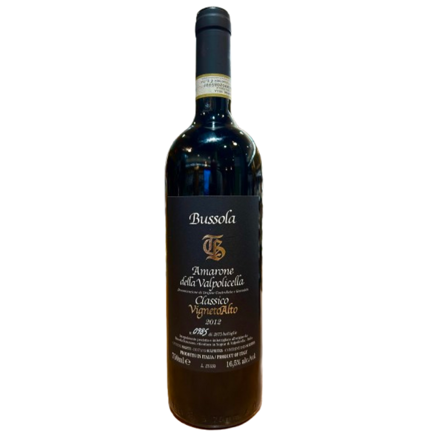 Tommaso Bussola Bussola Amarone della Valpolicella Classico Vigneto Alto 2012