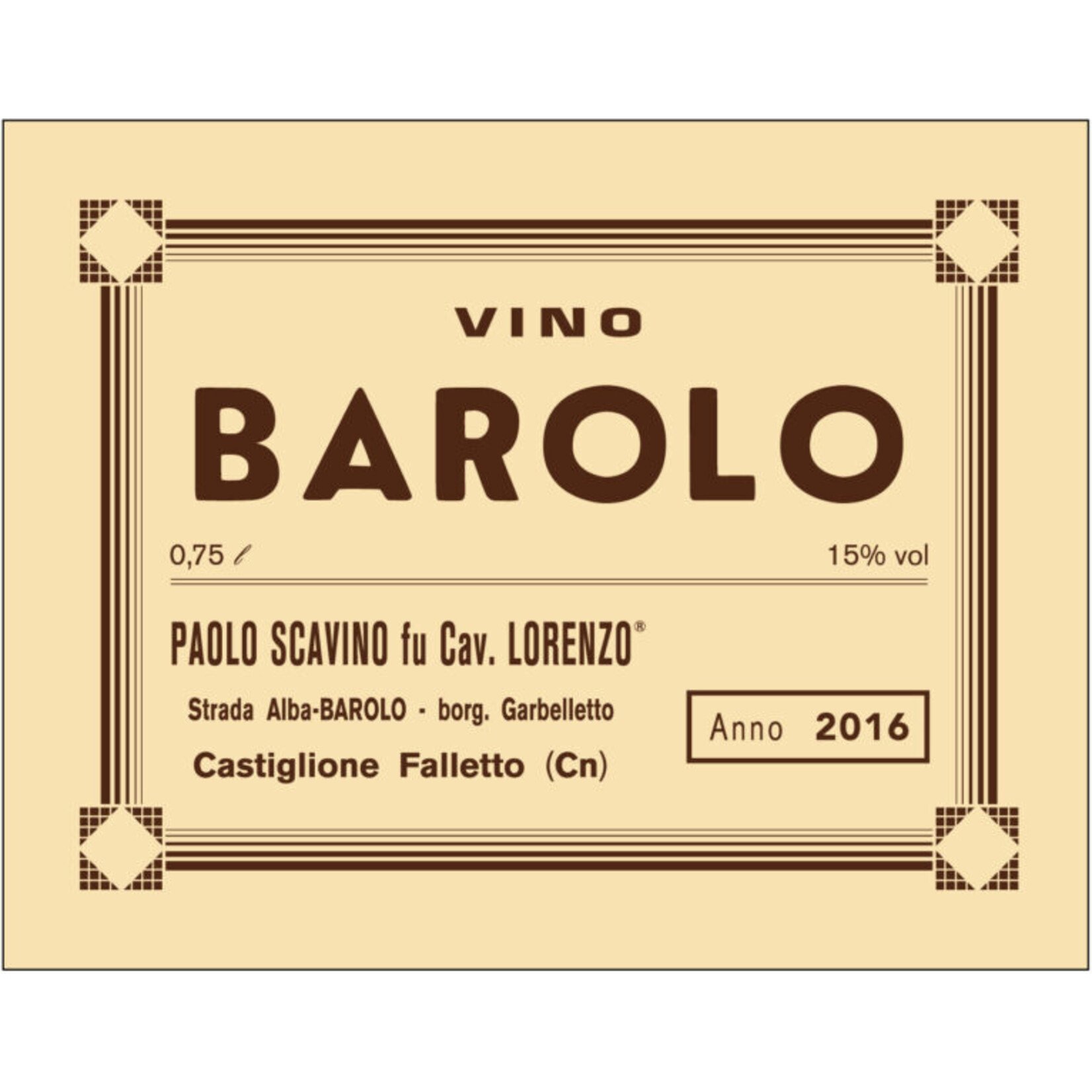 Paolo Scavino Paolo Scavino Barolo Riserva 2016